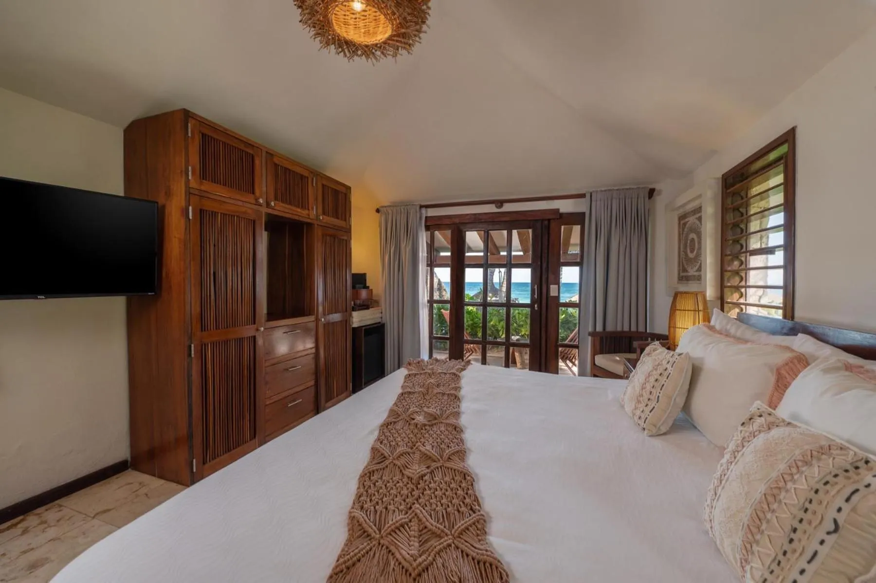 Bed in Ana y Jose Tulum Hotel & Beach Club