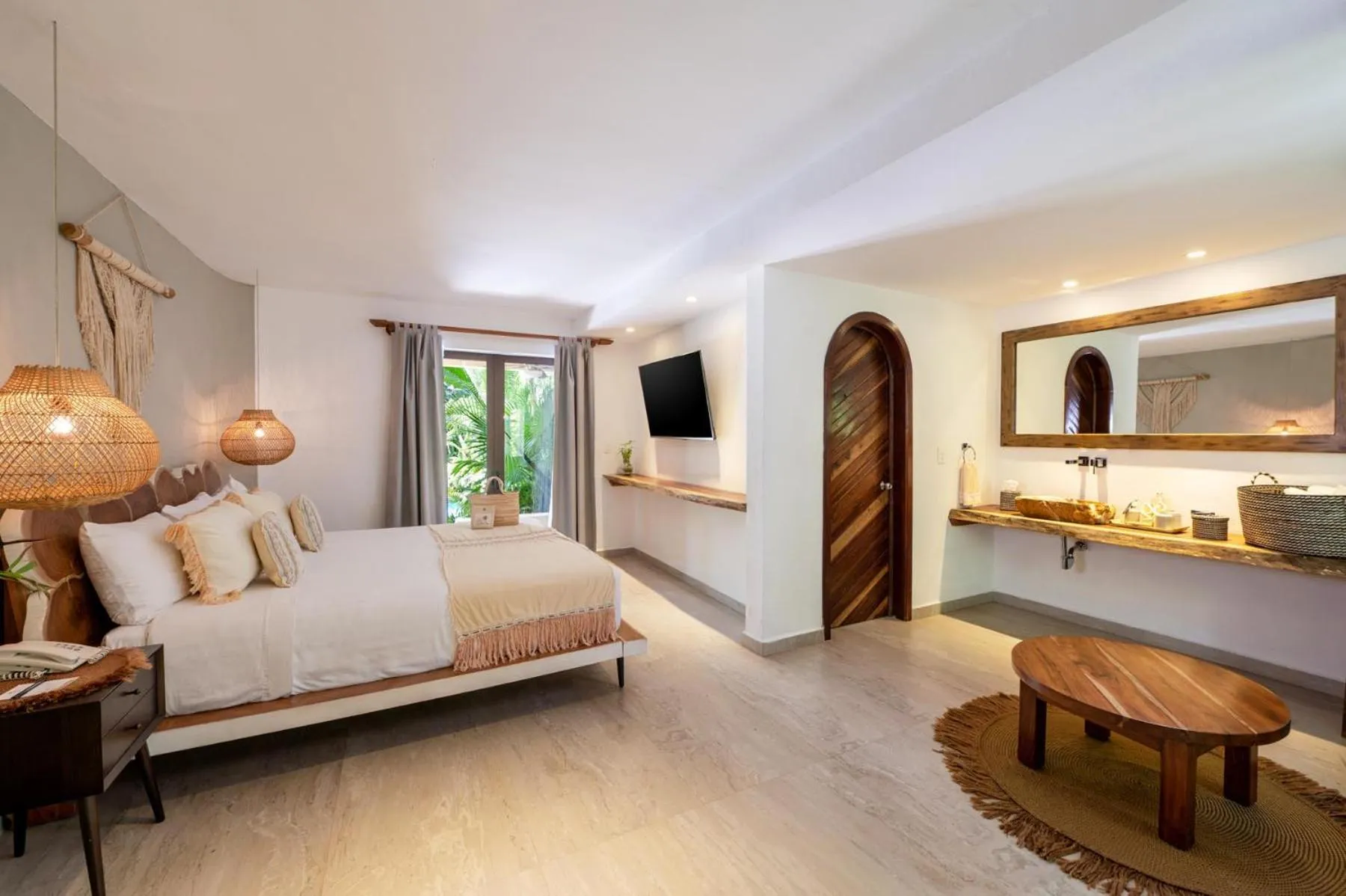 Photo of the whole room, Bed in Ana y Jose Tulum Hotel & Beach Club