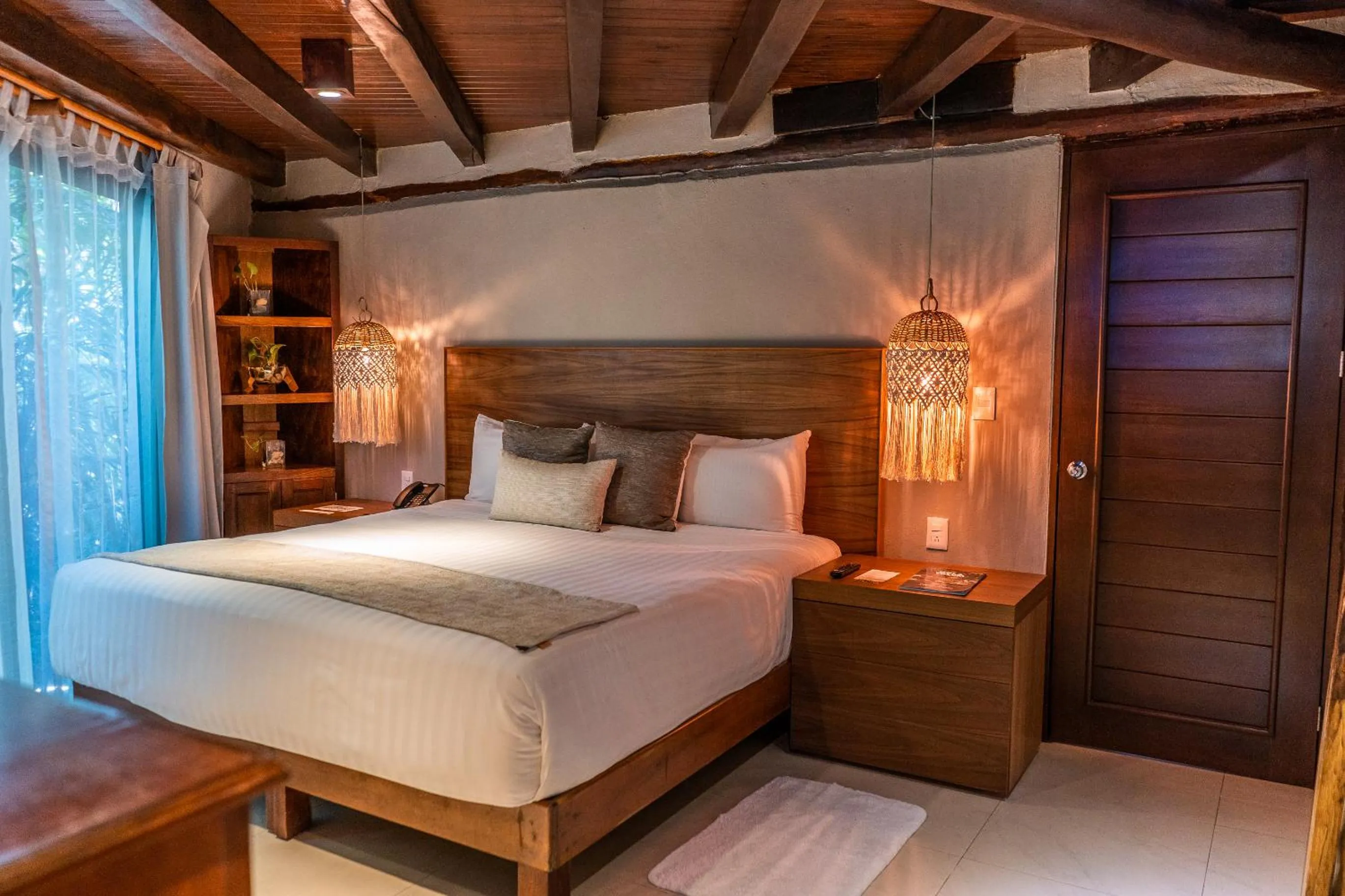 Bedroom, Bed in Ana y Jose Tulum Hotel & Beach Club