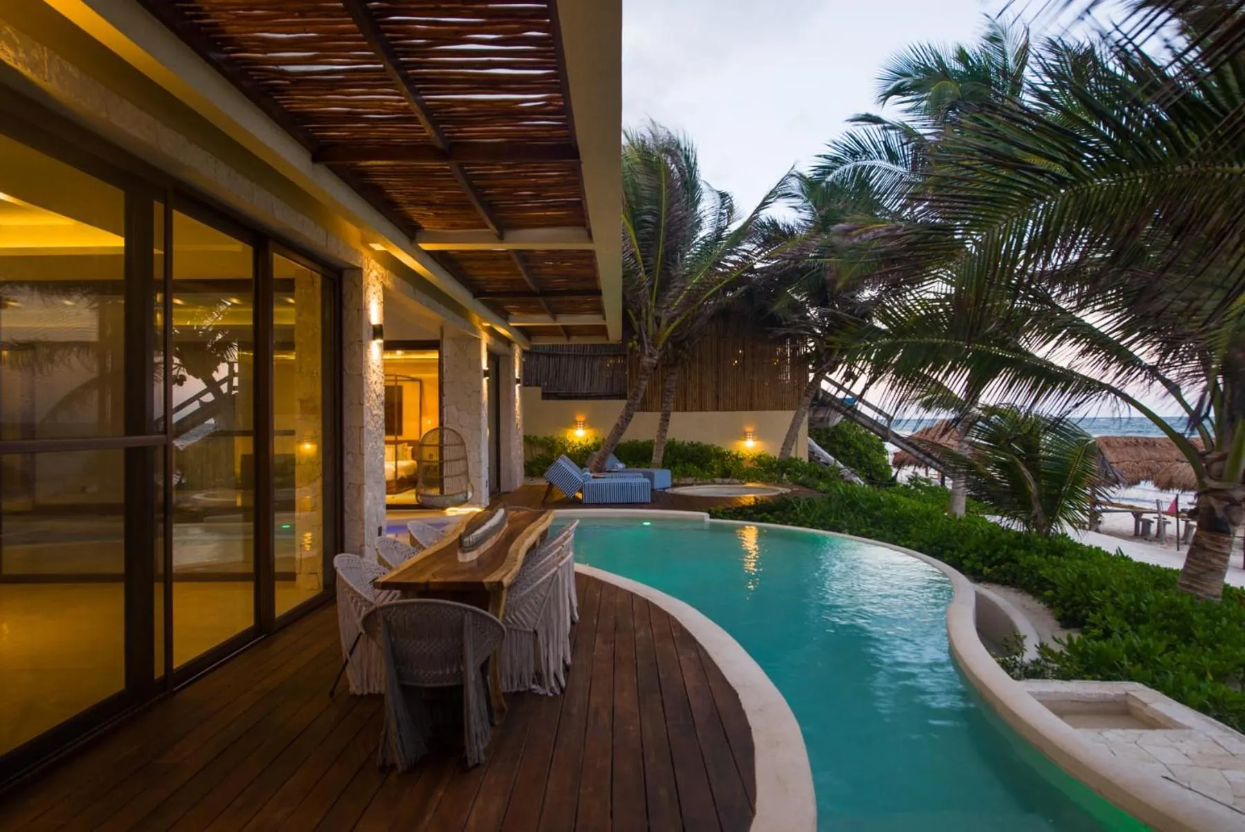 Patio in Ana y Jose Tulum Hotel & Beach Club