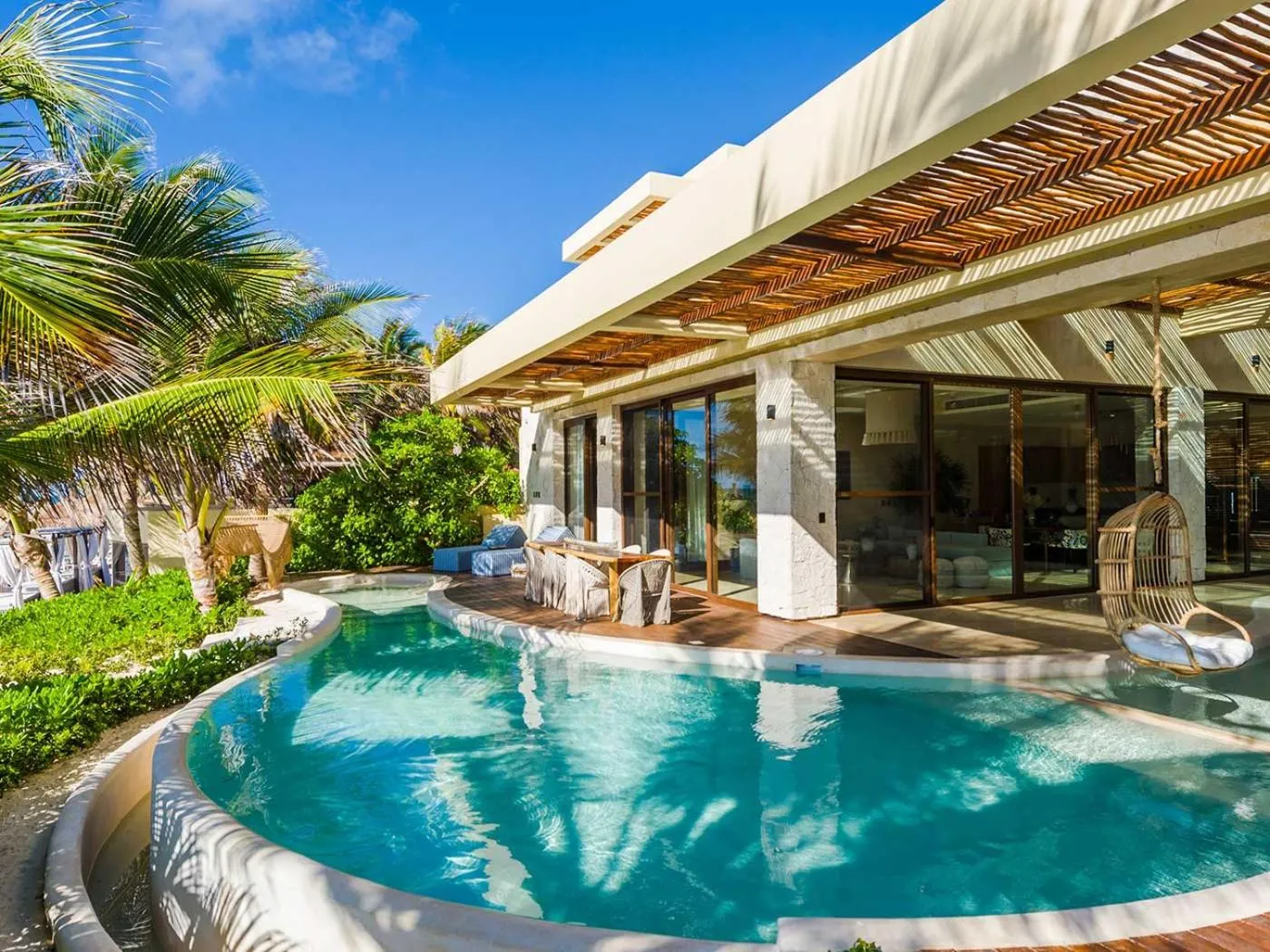 Swimming pool in Ana y Jose Tulum Hotel & Beach Club