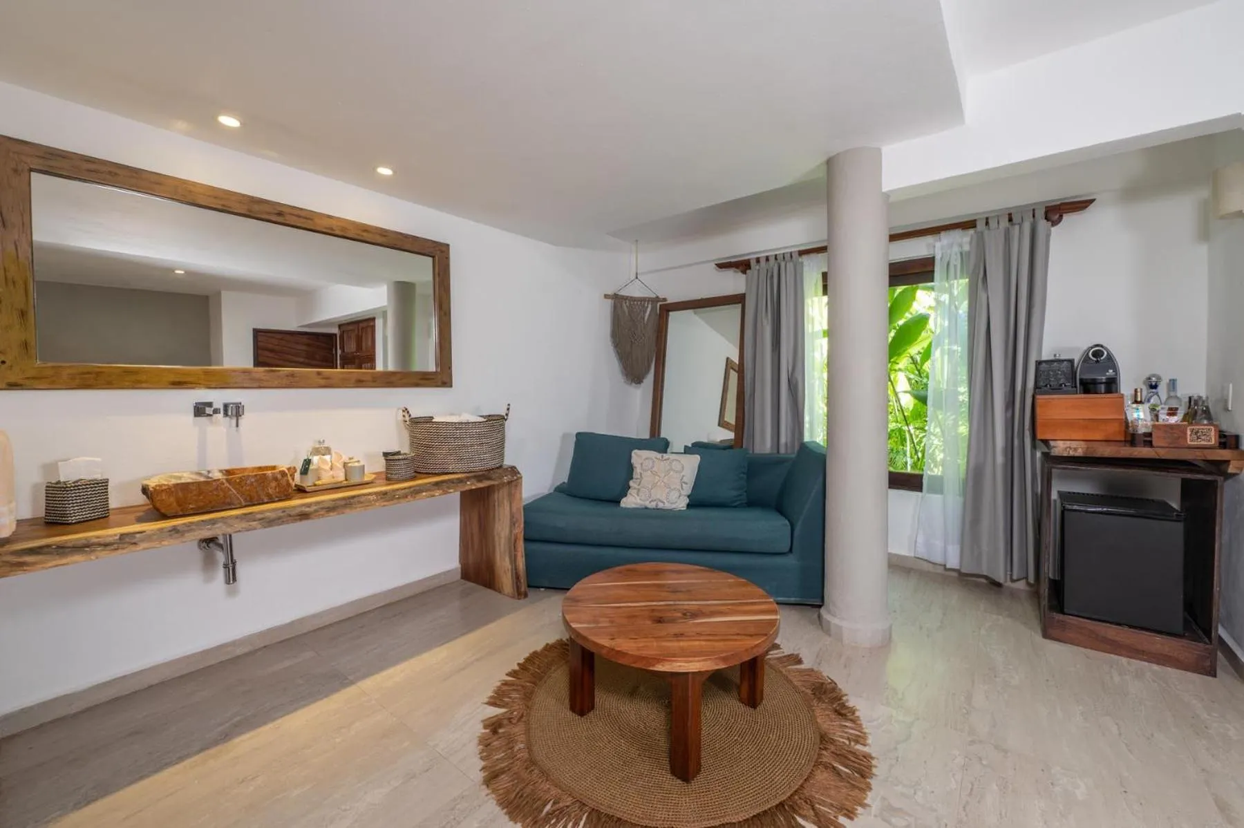 Living room in Ana y Jose Tulum Hotel & Beach Club