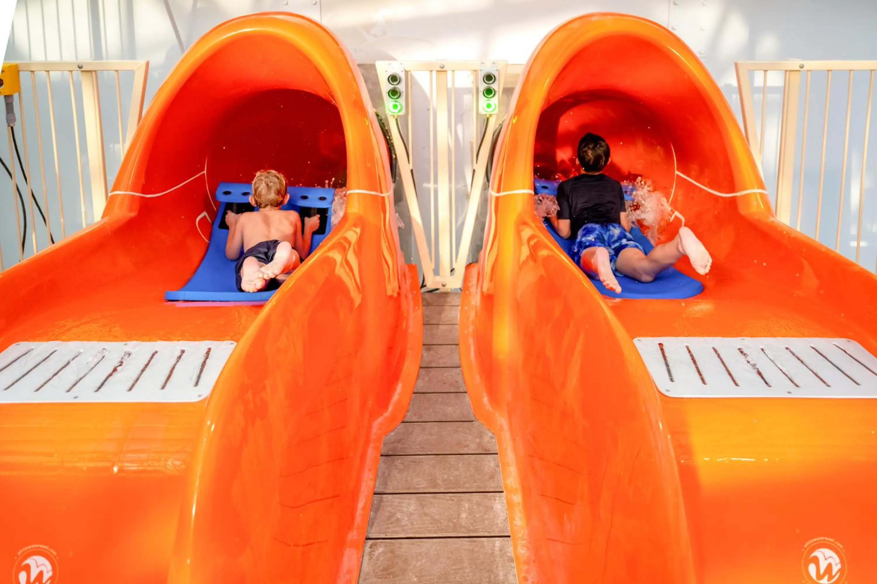 Aqua park in Country Cascades Waterpark Resort