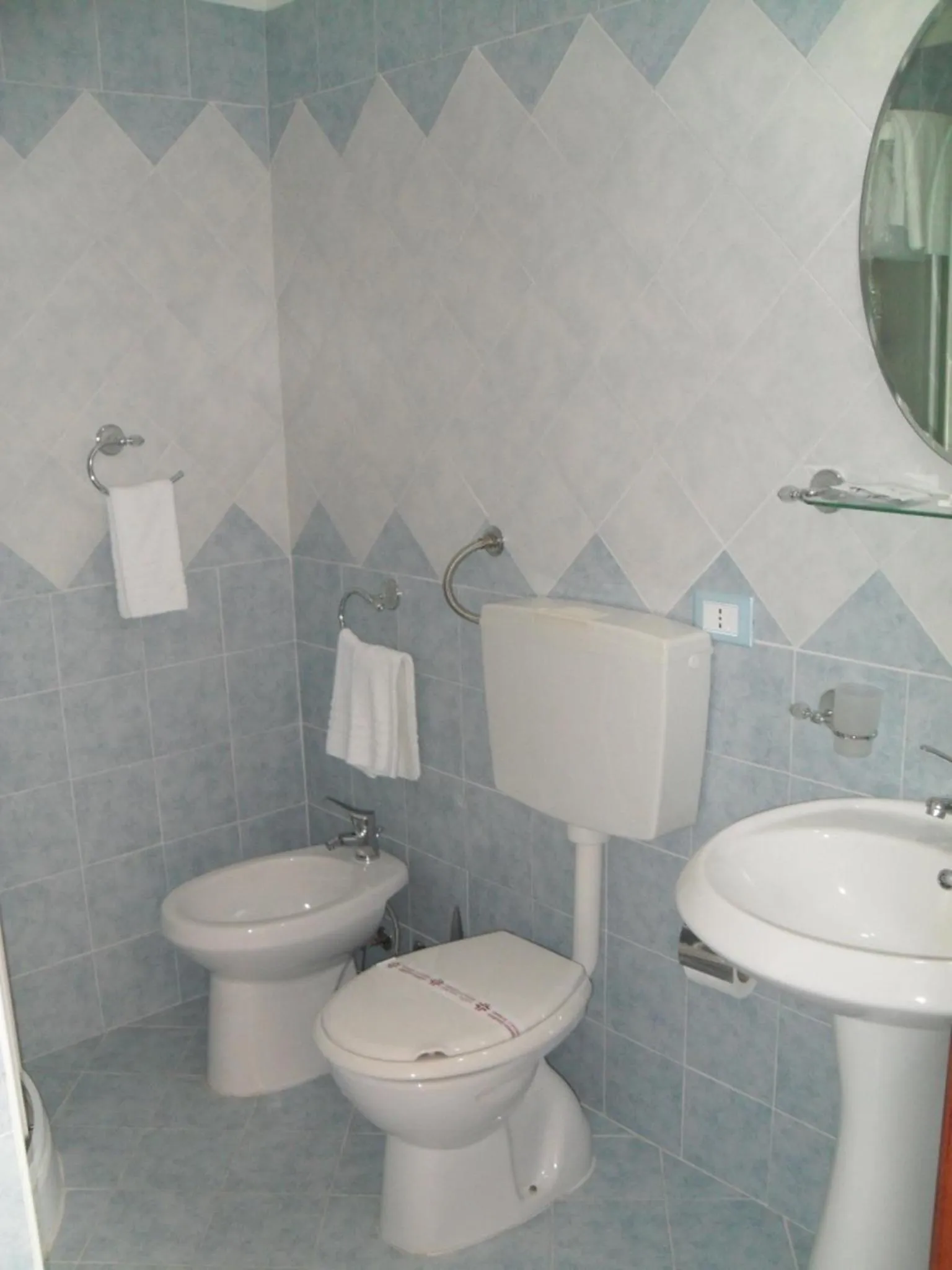 Bathroom in Agriturismo La Targa