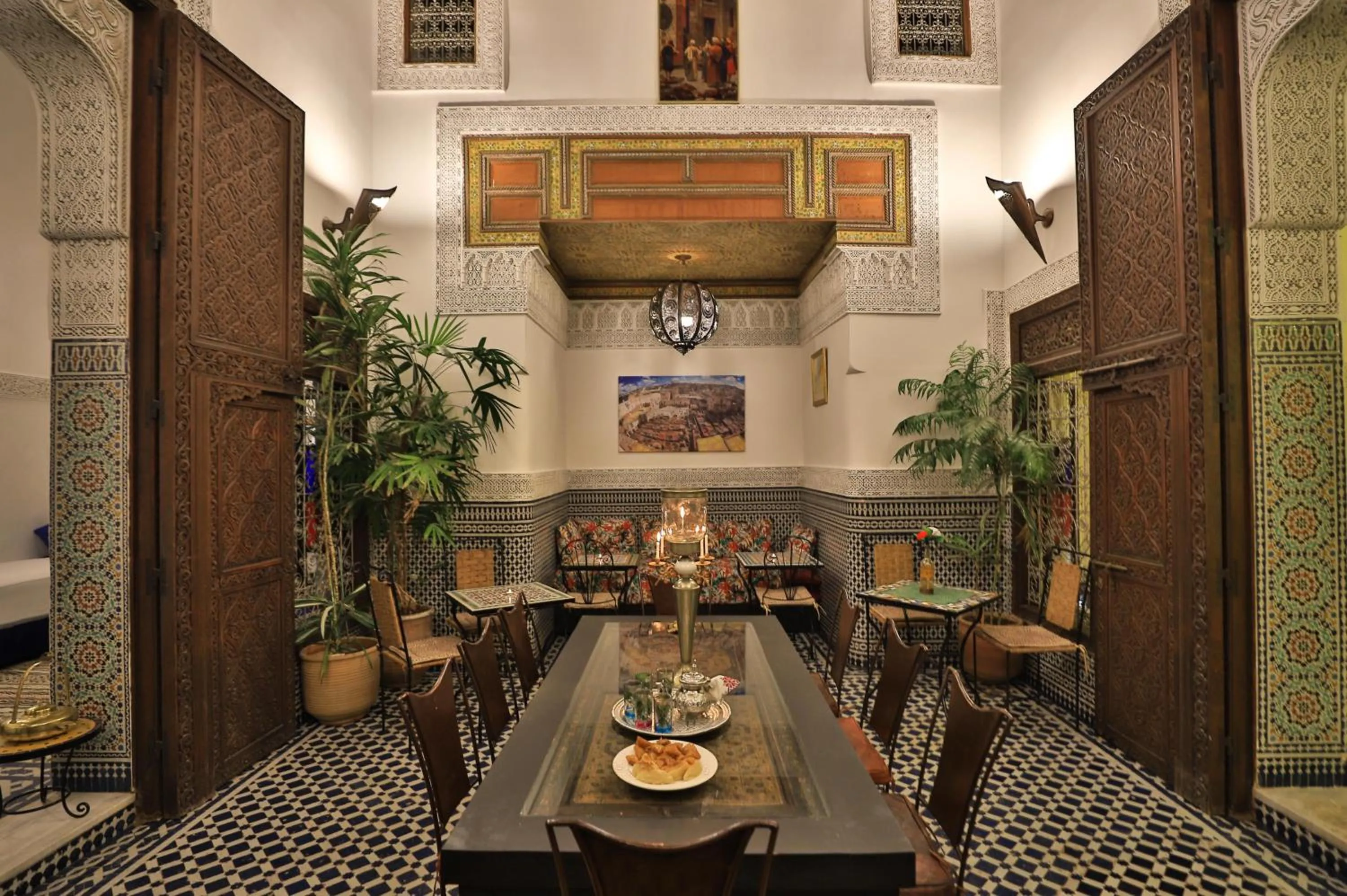 Restaurant/places to eat in La Cheminée Bleue Fes