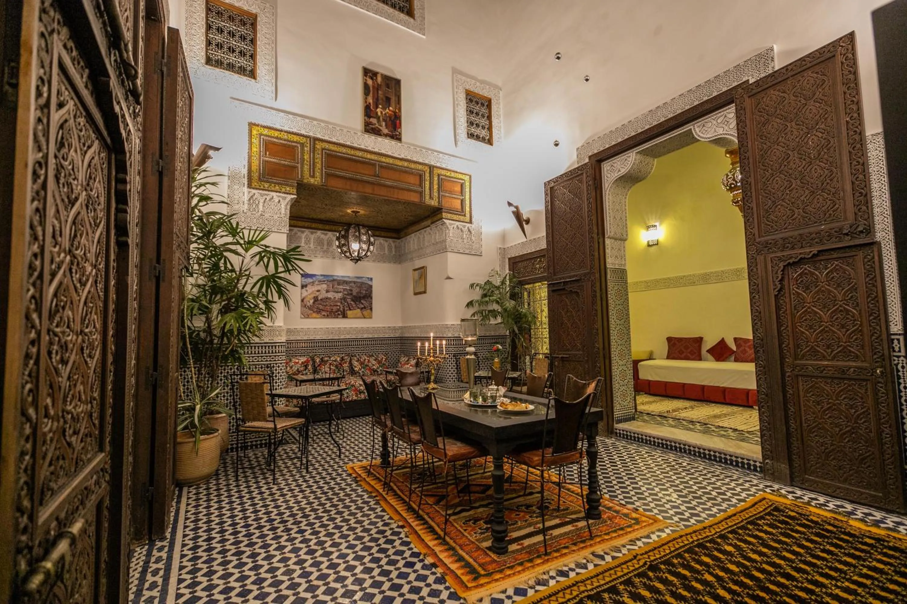 Restaurant/places to eat in La Cheminée Bleue Fes