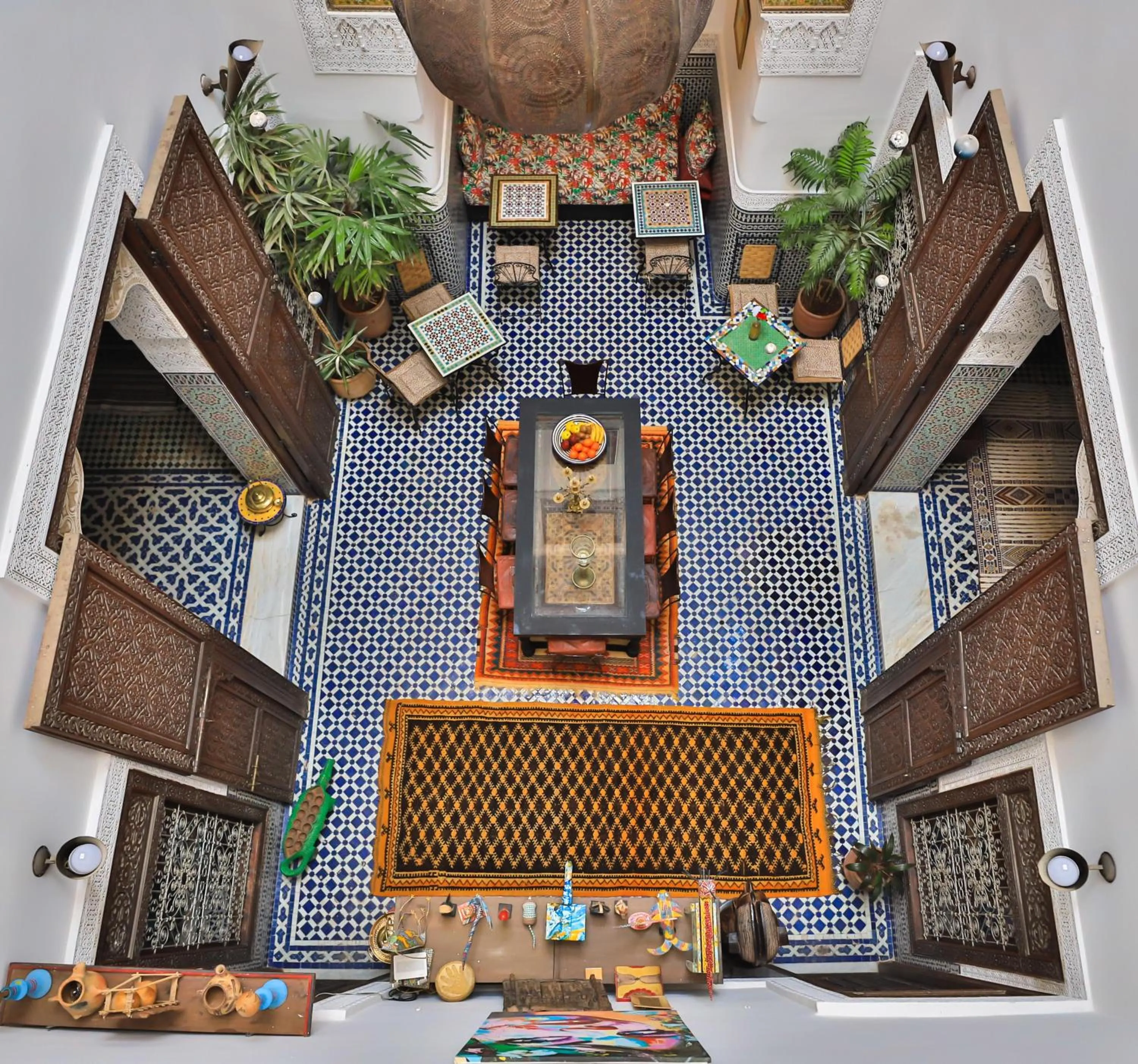 Property building in La Cheminée Bleue Fes