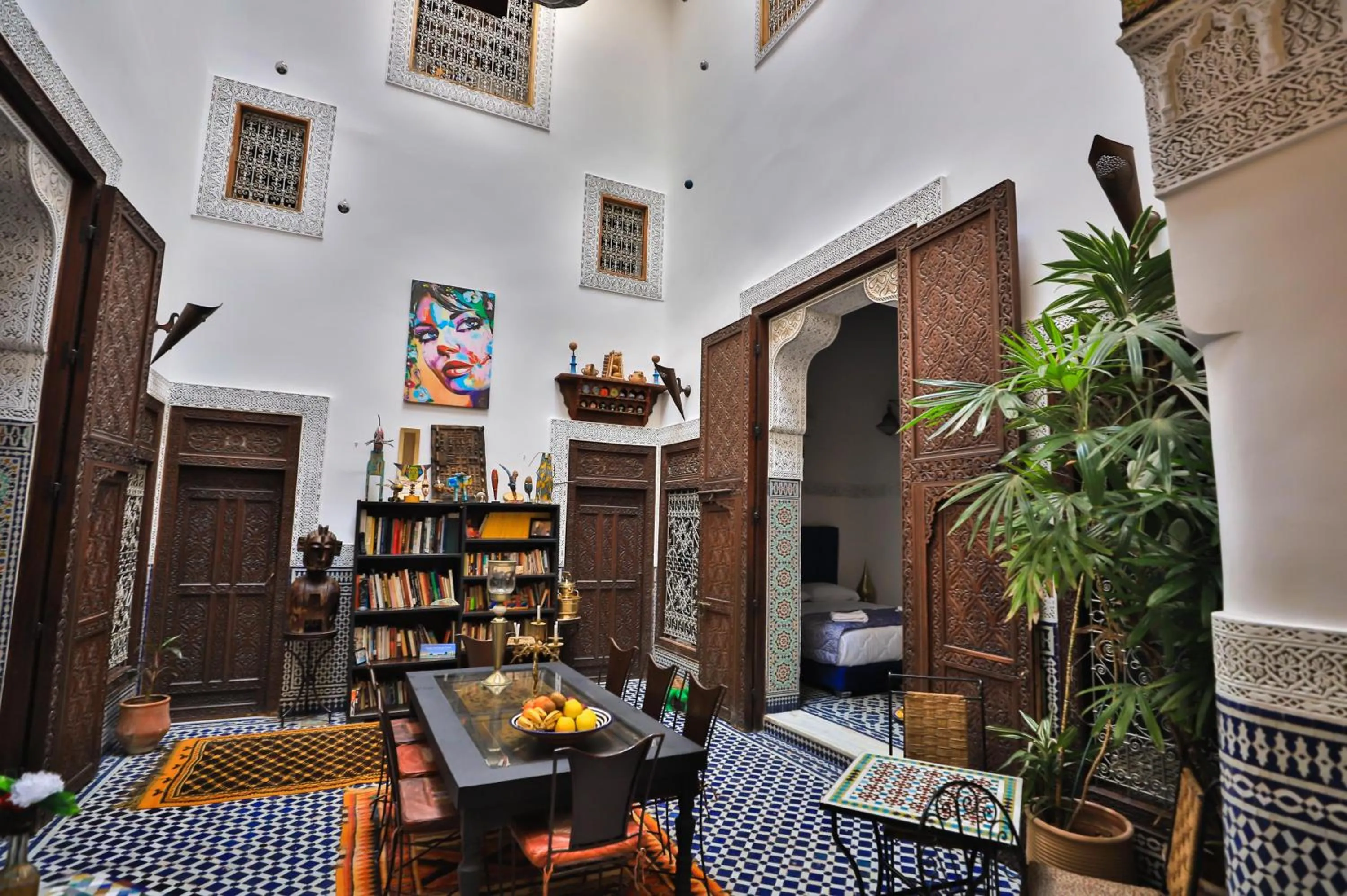 Restaurant/places to eat in La Cheminée Bleue Fes