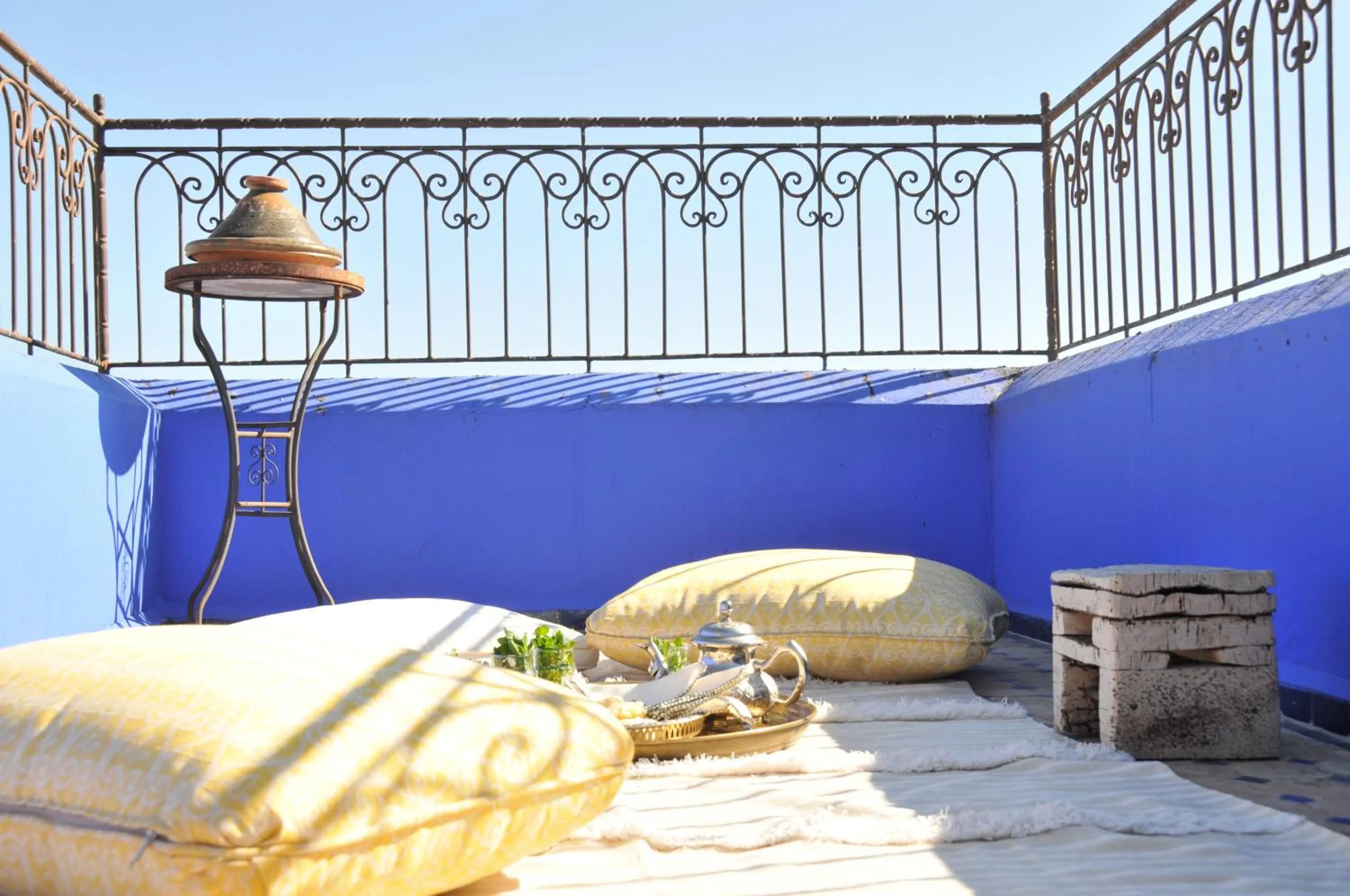 View (from property/room) in La Cheminée Bleue Fes