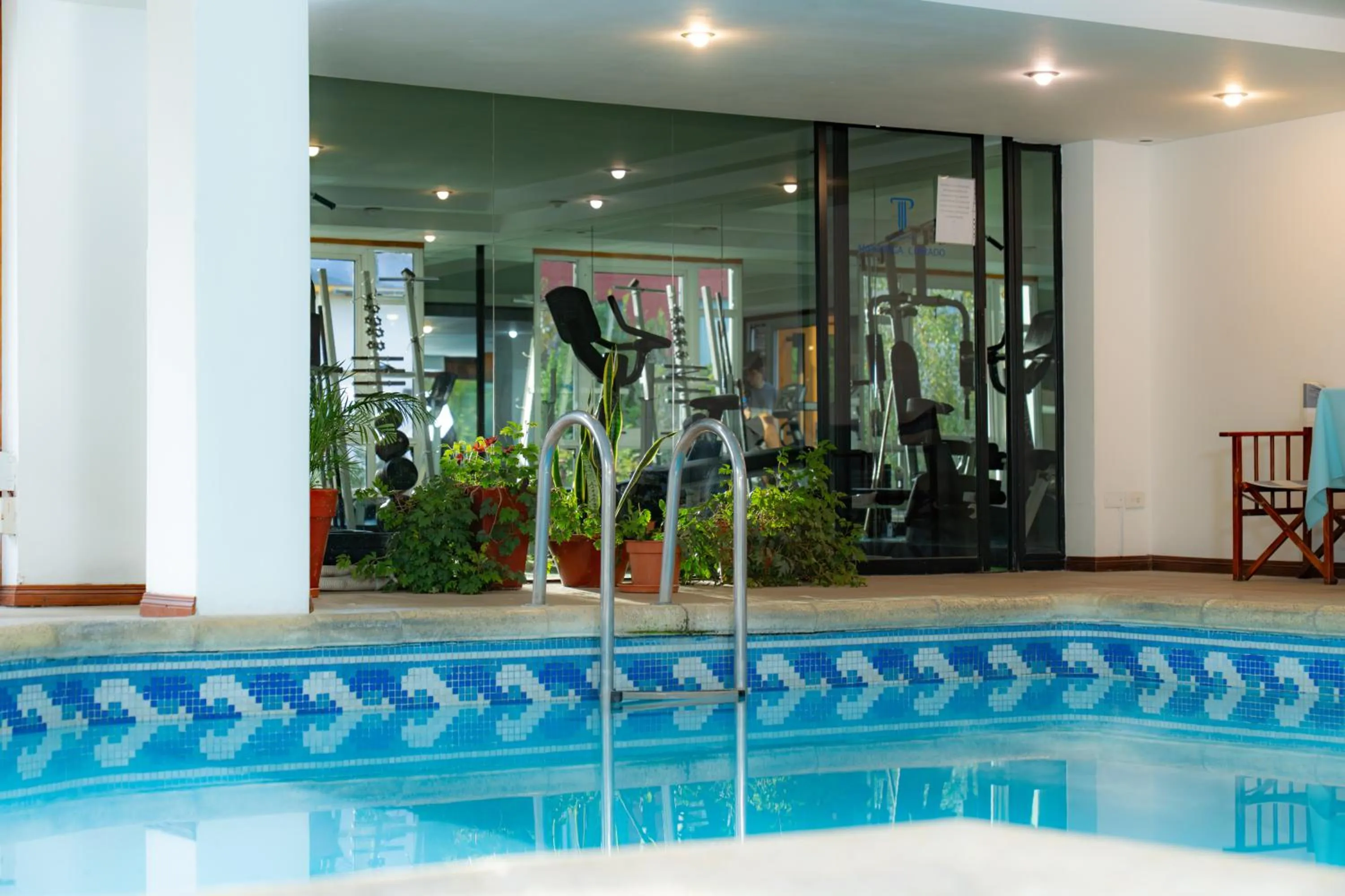 Swimming pool in Patagonia Plaza Hotel