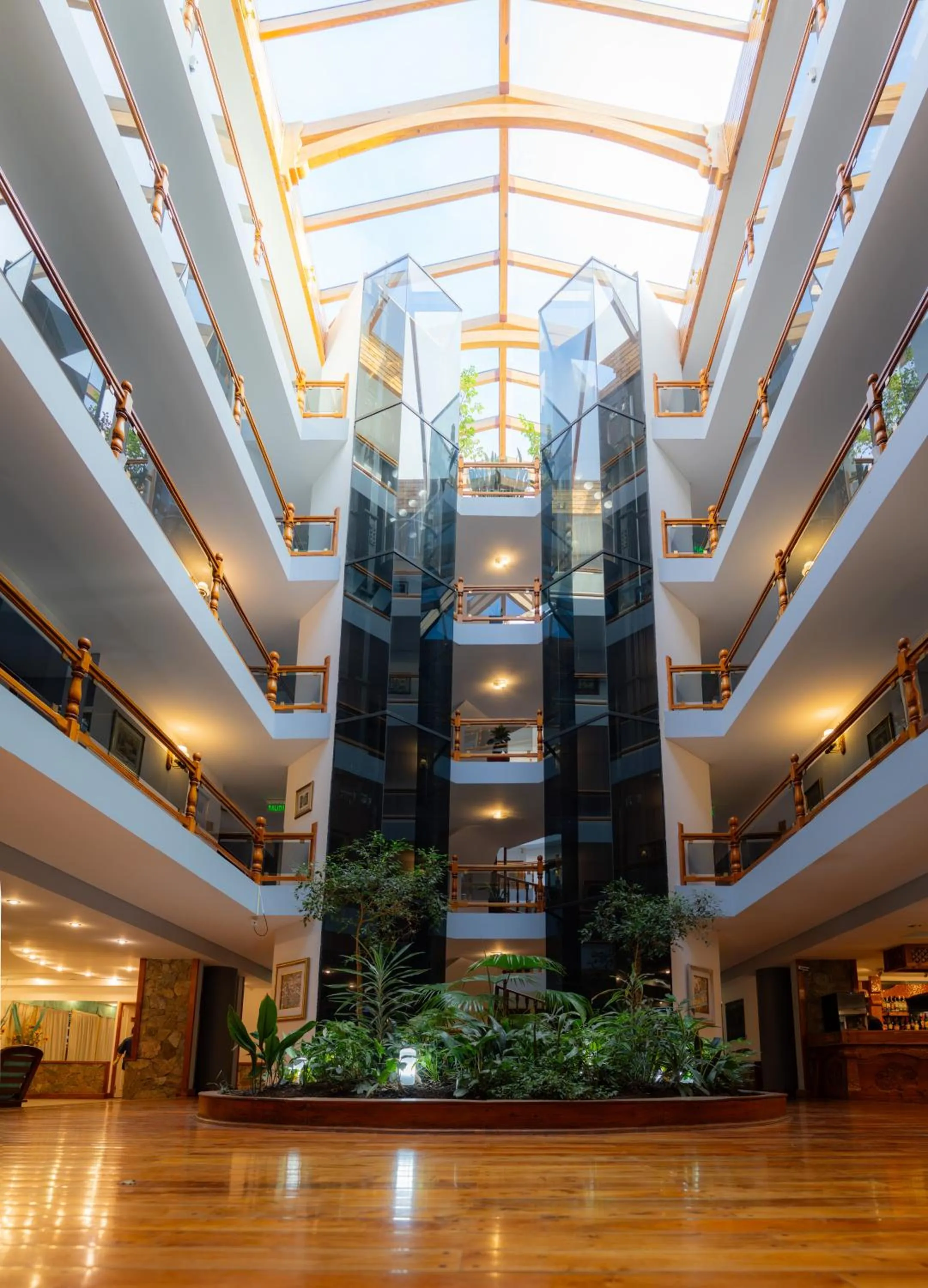 Property building in Patagonia Plaza Hotel