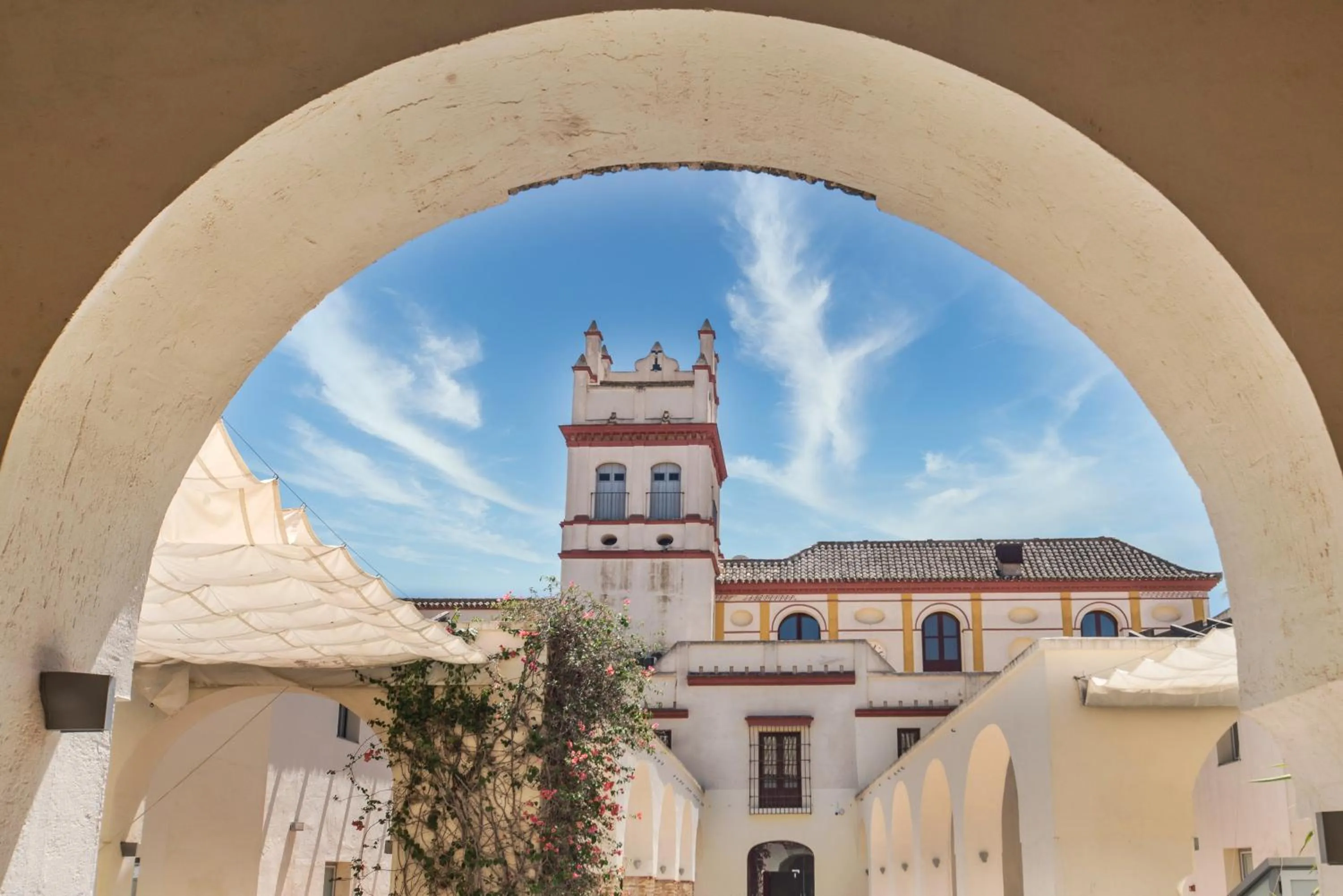 Patio in Hotel Palacio Marqués de Arizón