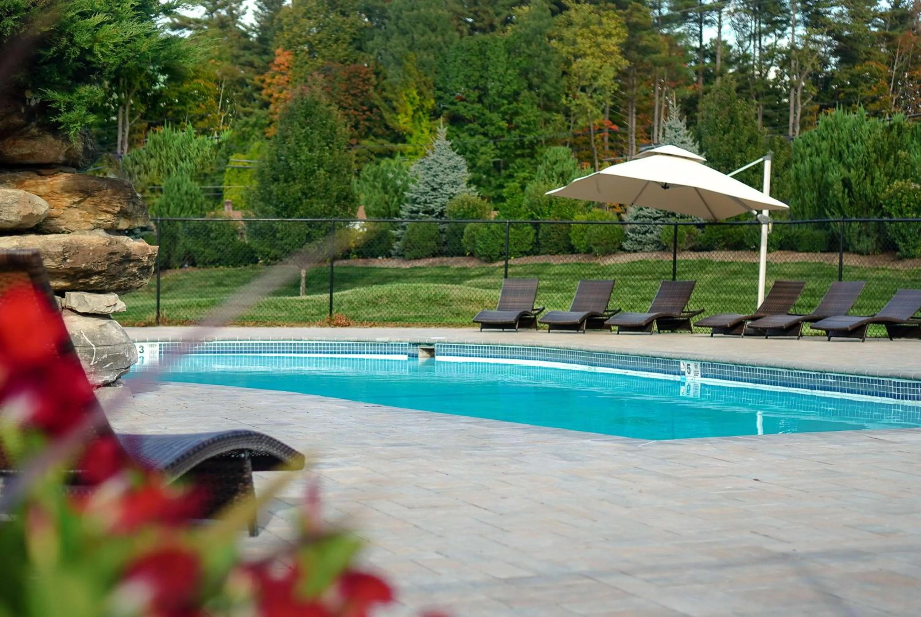 Pool view in The Yankee, Trademark Collection by Wyndham