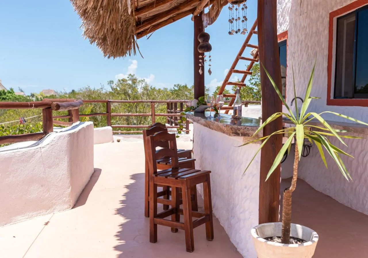 Balcony/Terrace in Villa Los Mangles Boutique Hotel