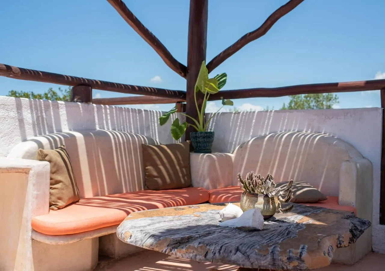 Balcony/Terrace in Villa Los Mangles Boutique Hotel