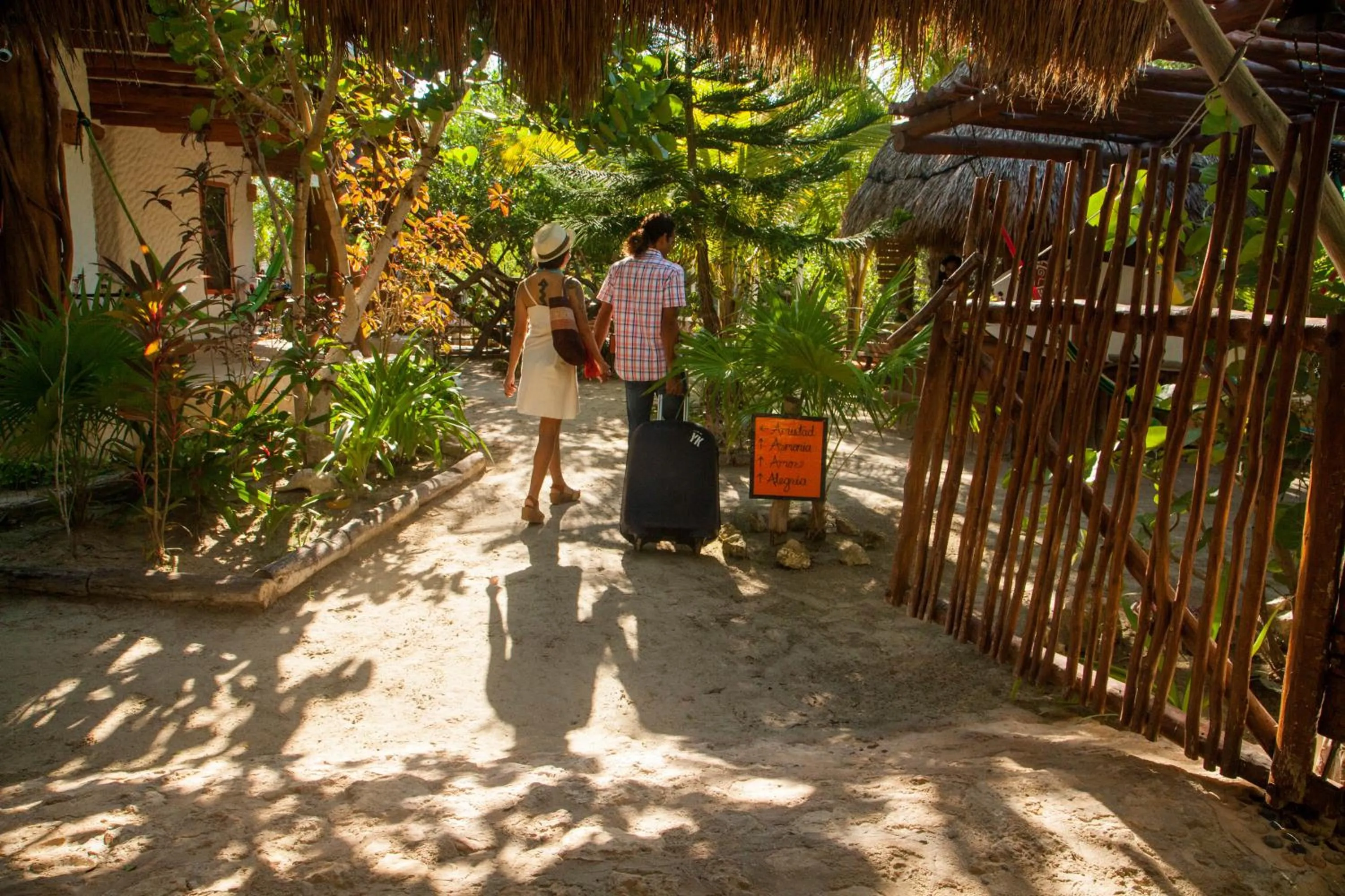 Lobby or reception in Villa Los Mangles Boutique Hotel