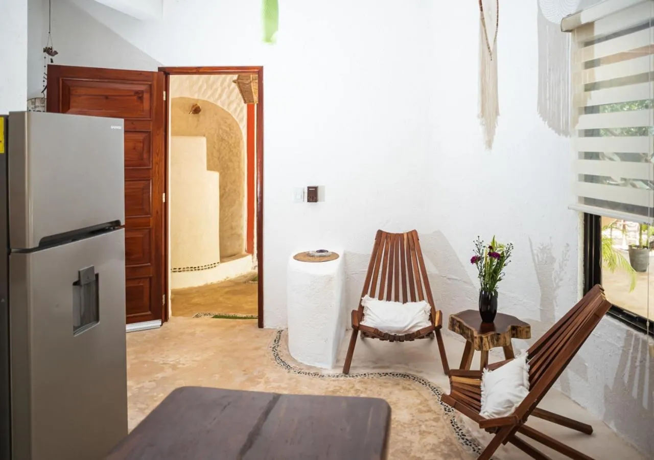 Living room in Villa Los Mangles Boutique Hotel