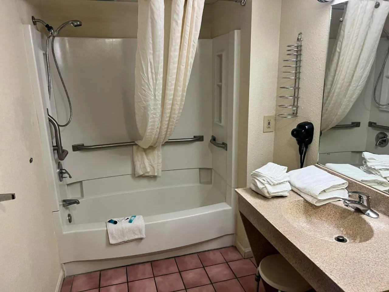 Bathroom in Days Inn By Wyndham Pigeon Forge South