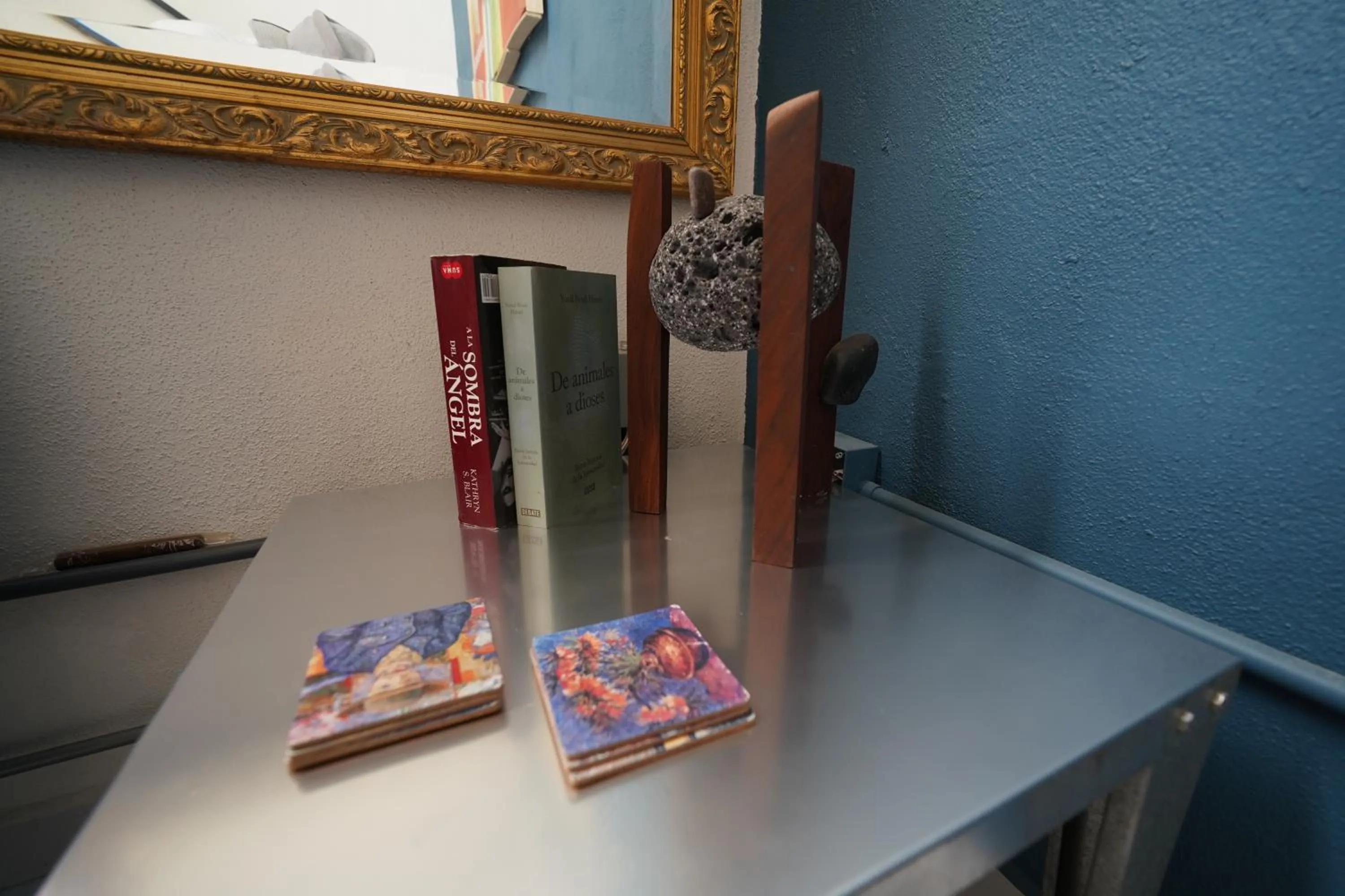 Library in Santerra, Valle de Guadalupe