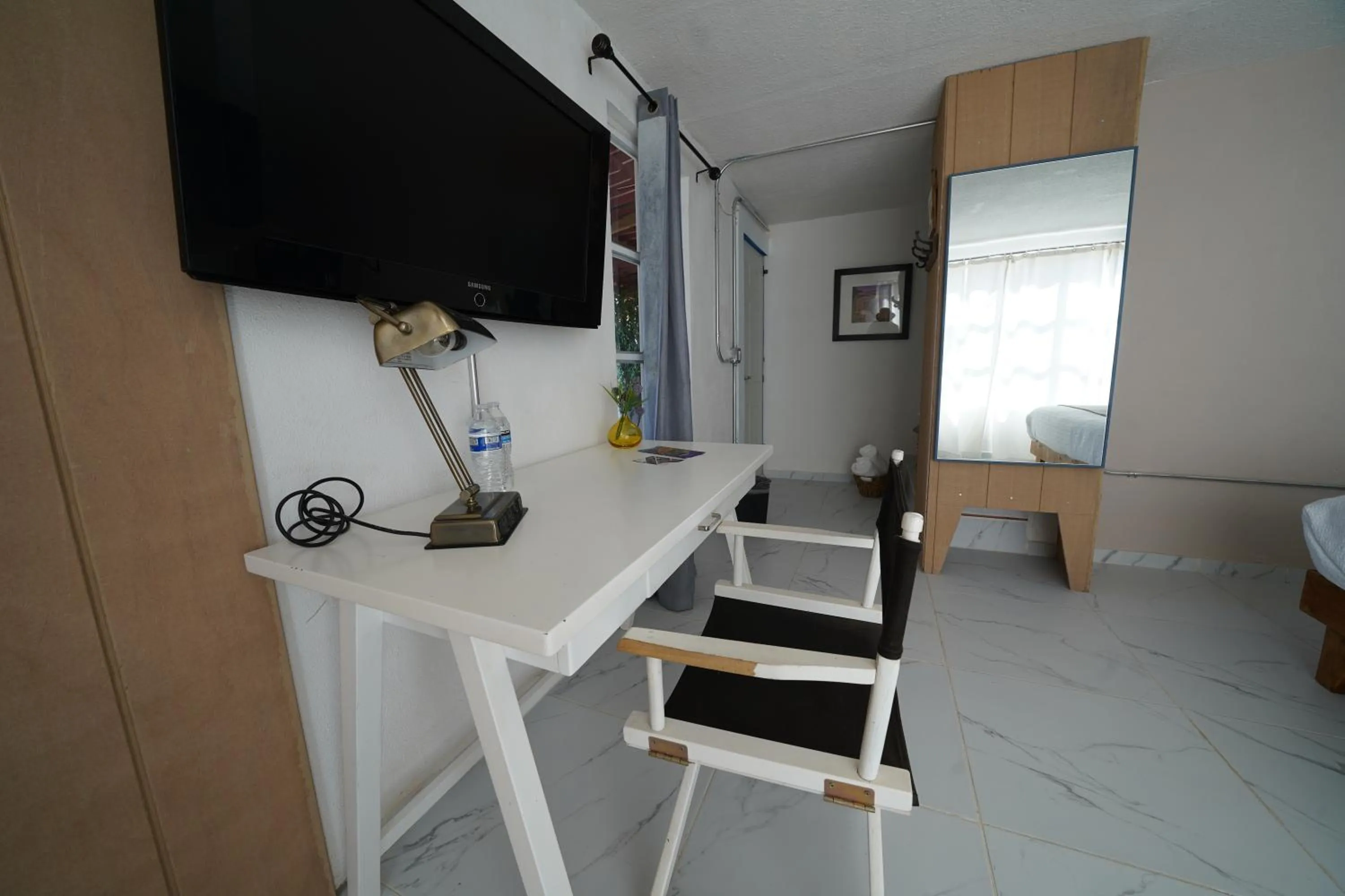 Seating area in Santerra, Valle de Guadalupe