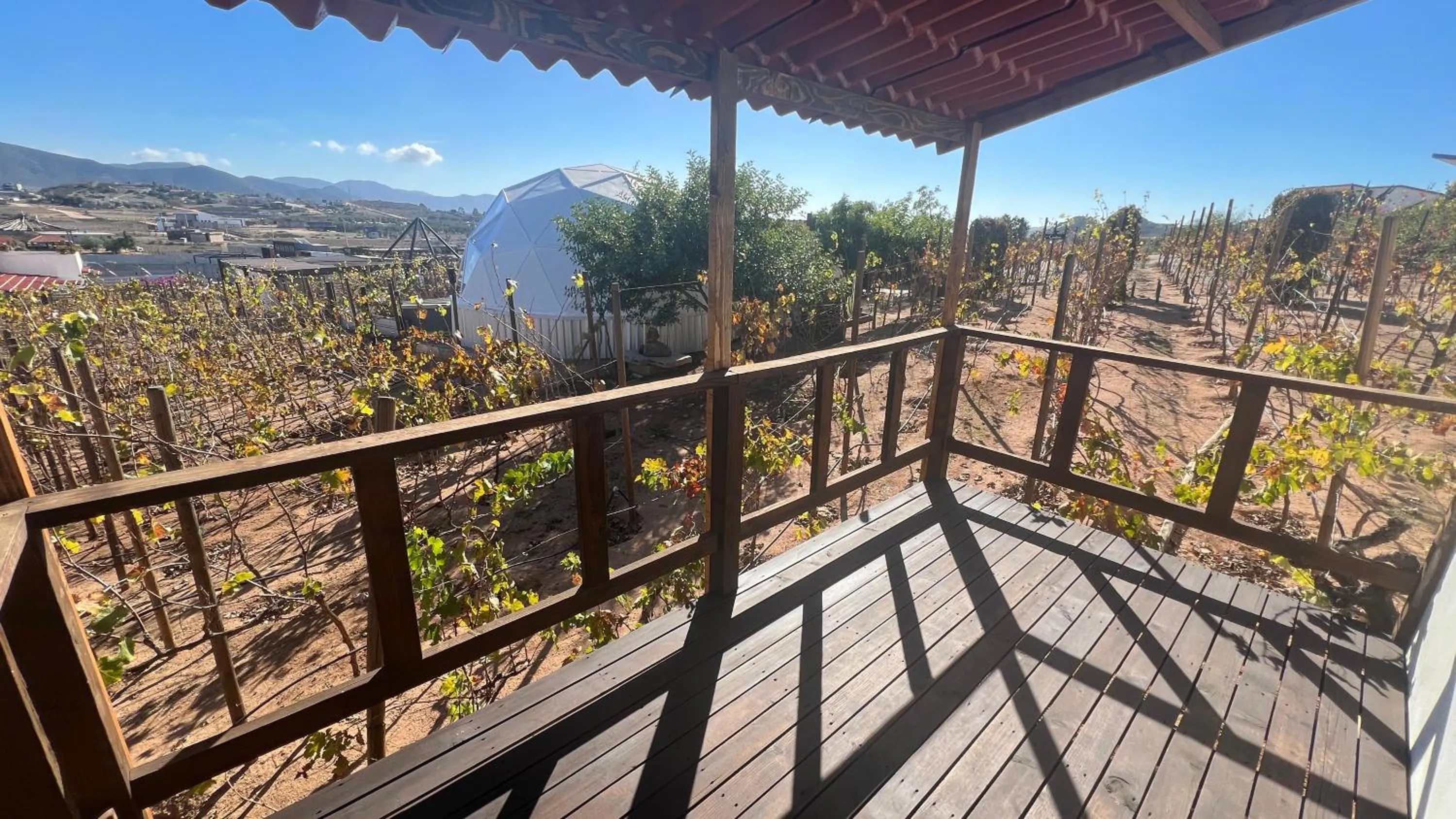 Mountain view in Santerra, Valle de Guadalupe