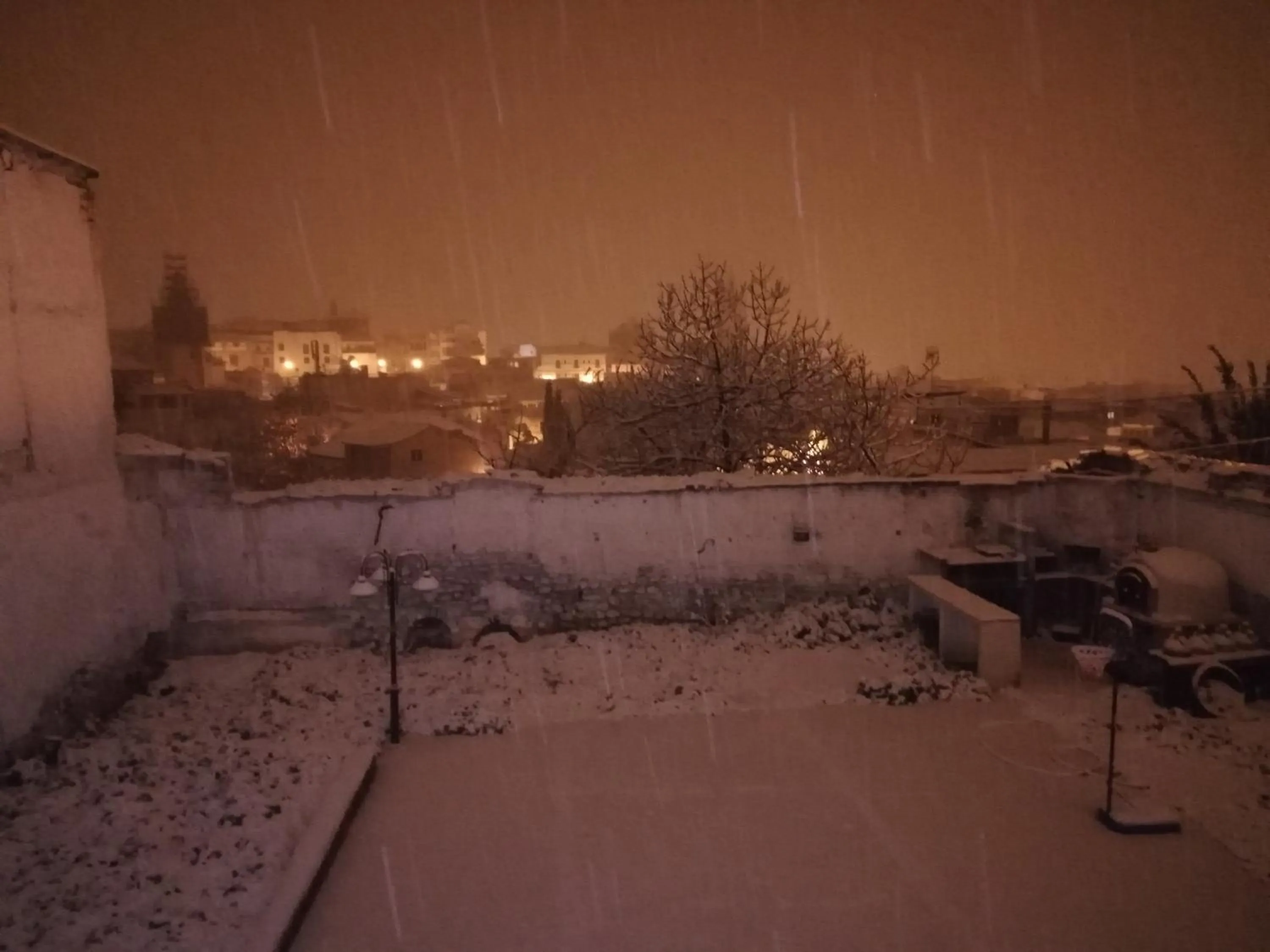 Winter in La Casona de la Luz