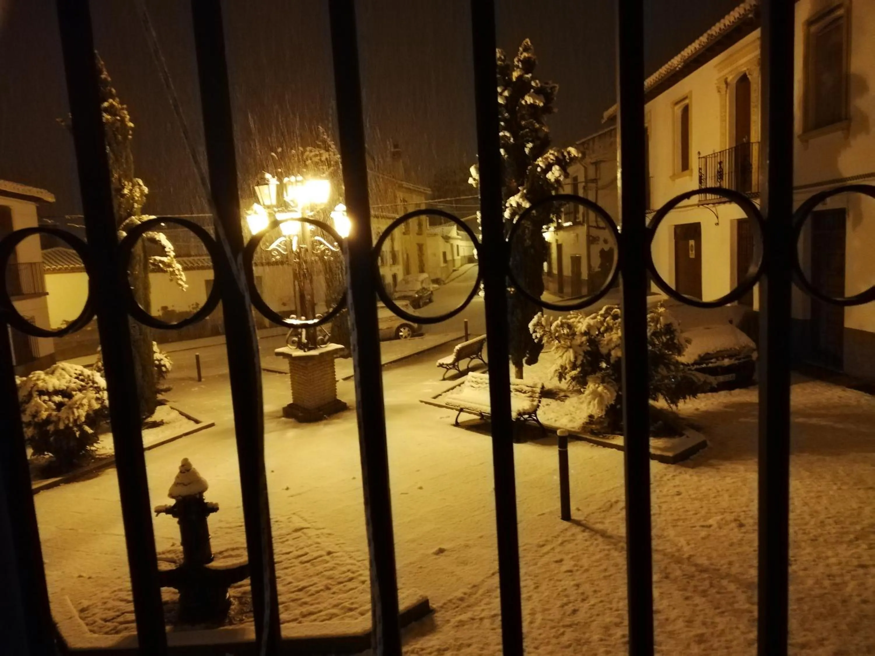 Winter in La Casona de la Luz