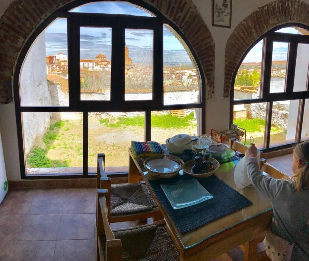 Dining area in La Casona de la Luz