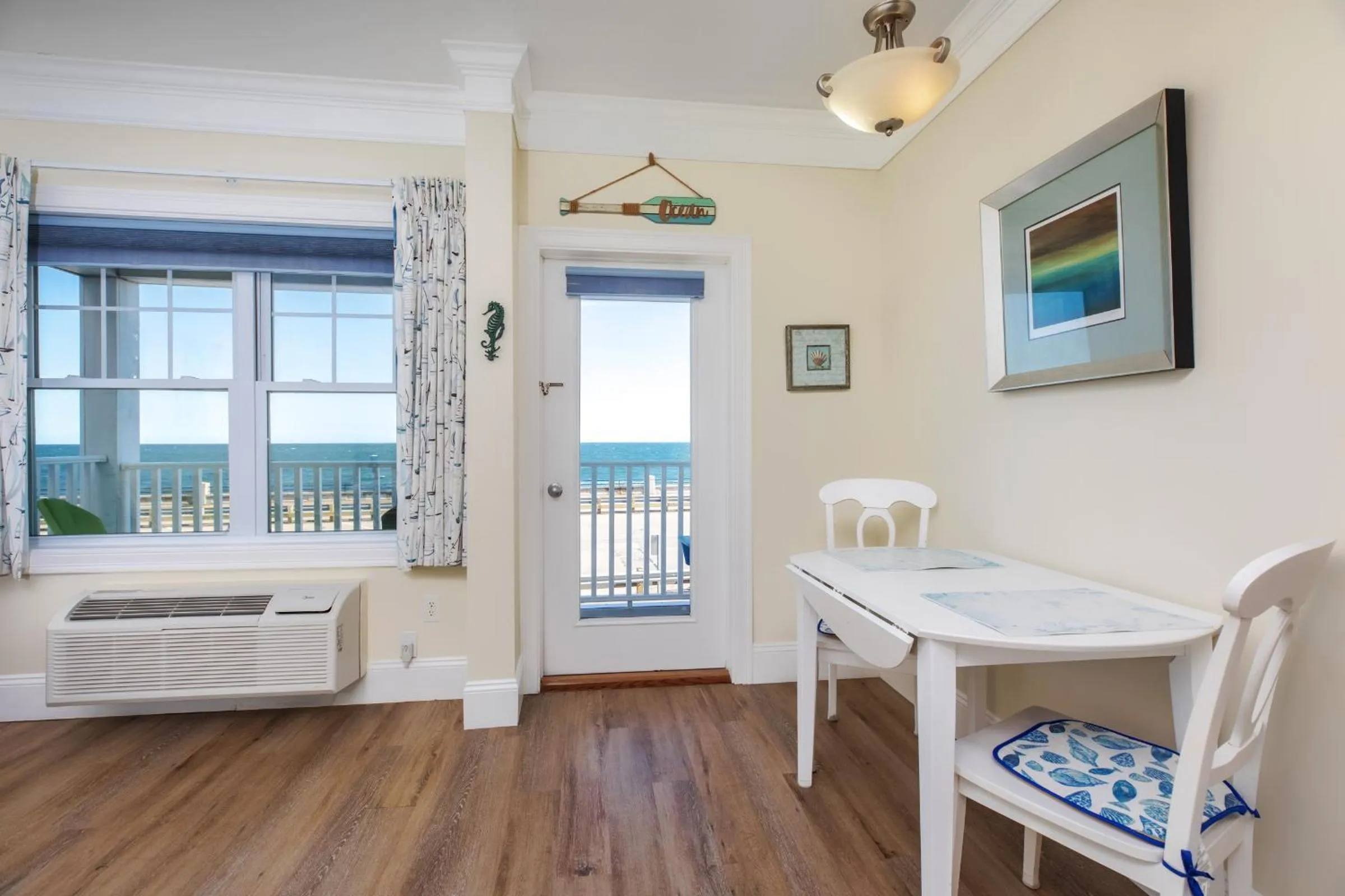 Bed in Atlantic Breeze Suites