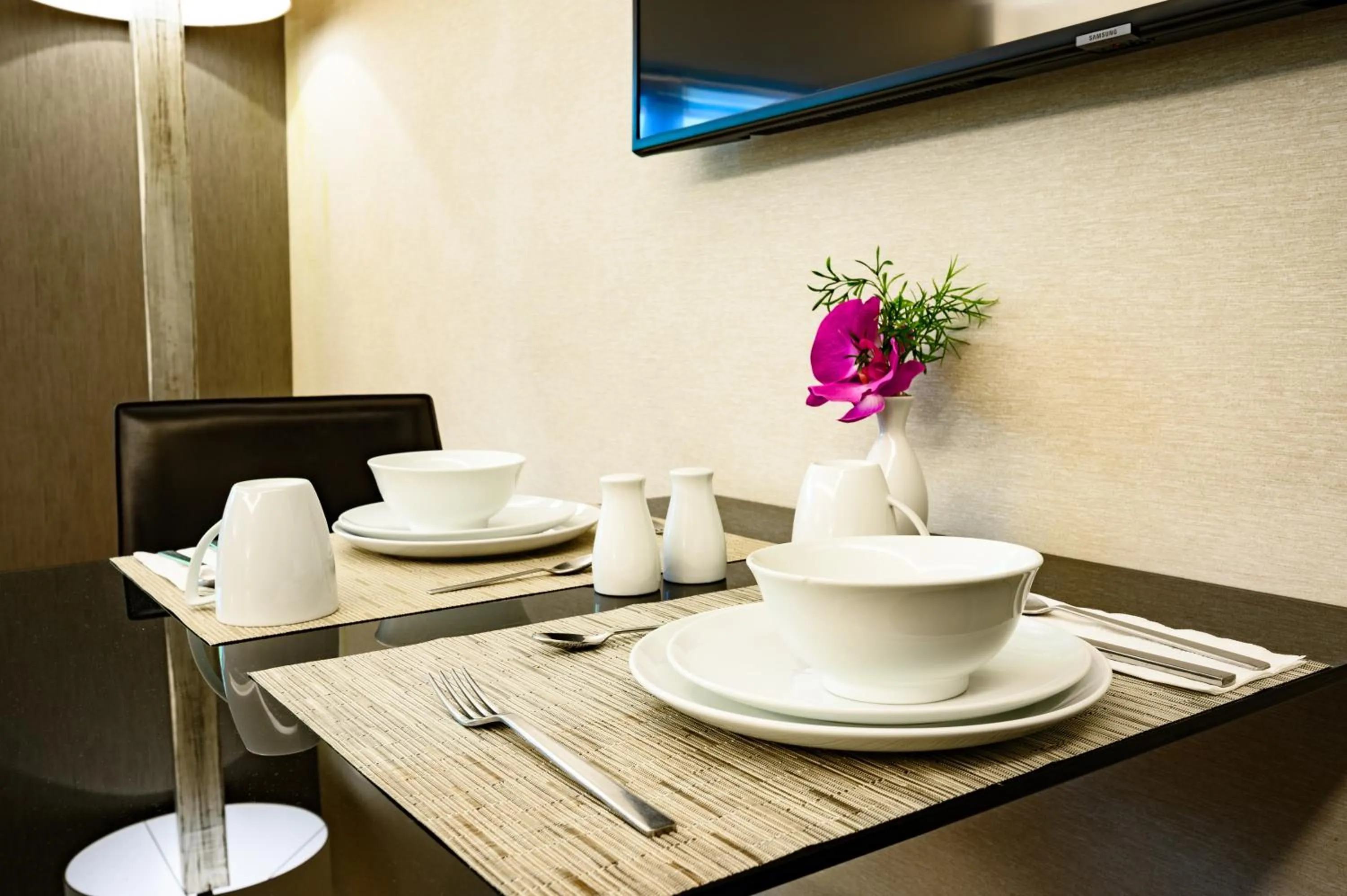 Dining area in Las Suites Campos Eliseos