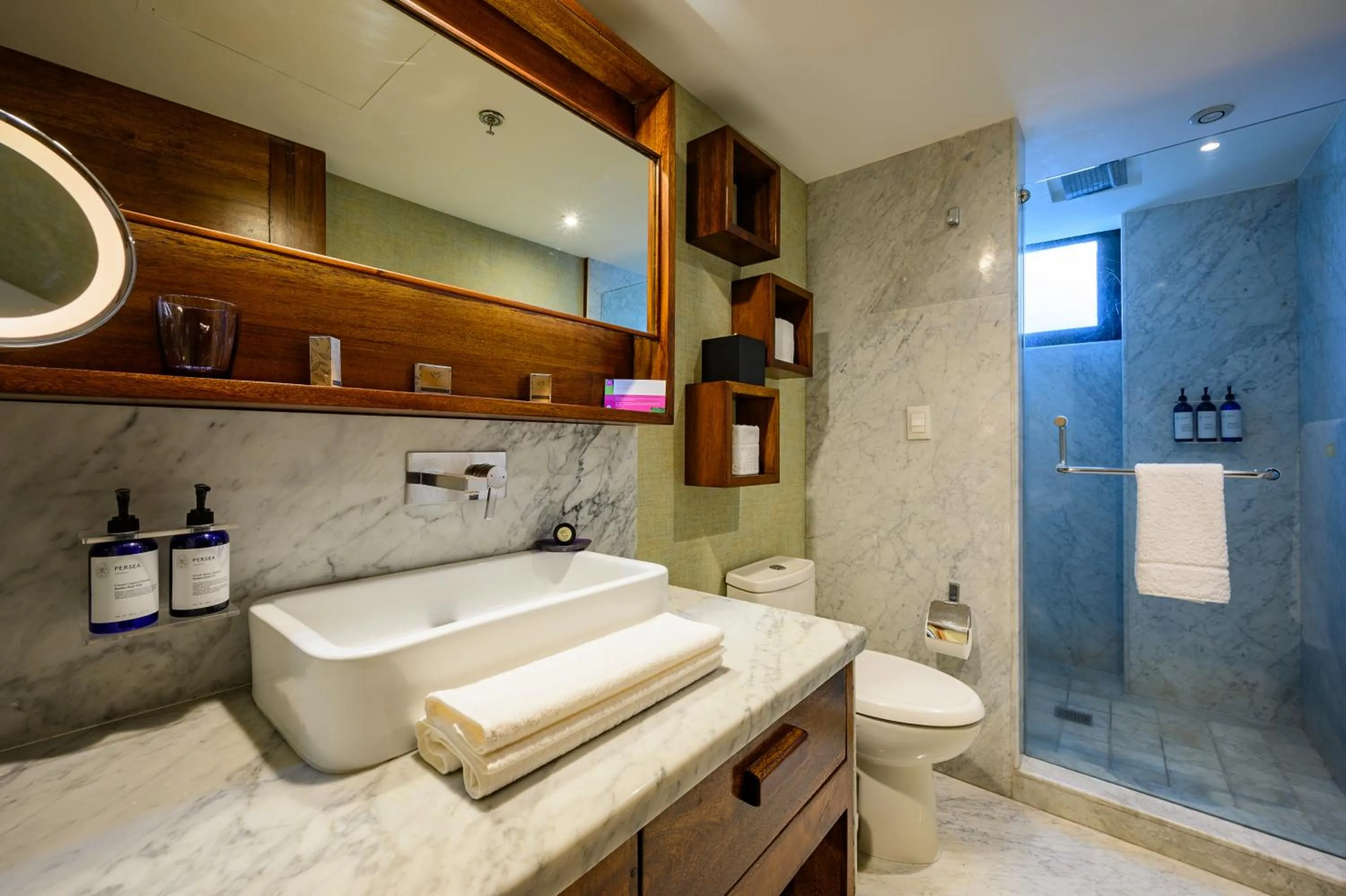 Toilet in Las Suites Campos Eliseos