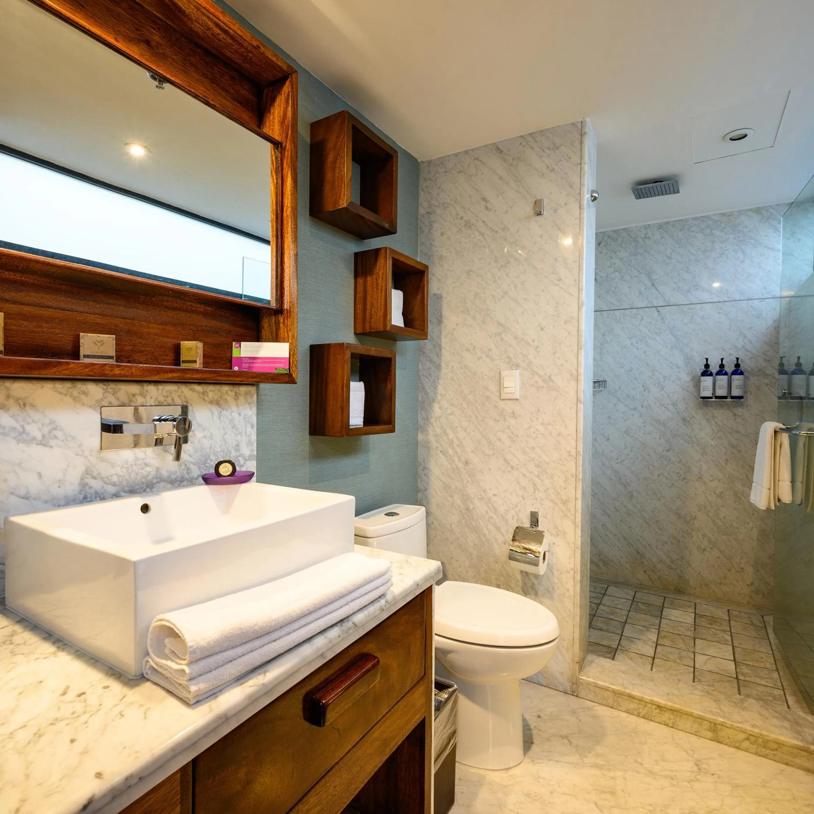 Bathroom in Las Suites Campos Eliseos