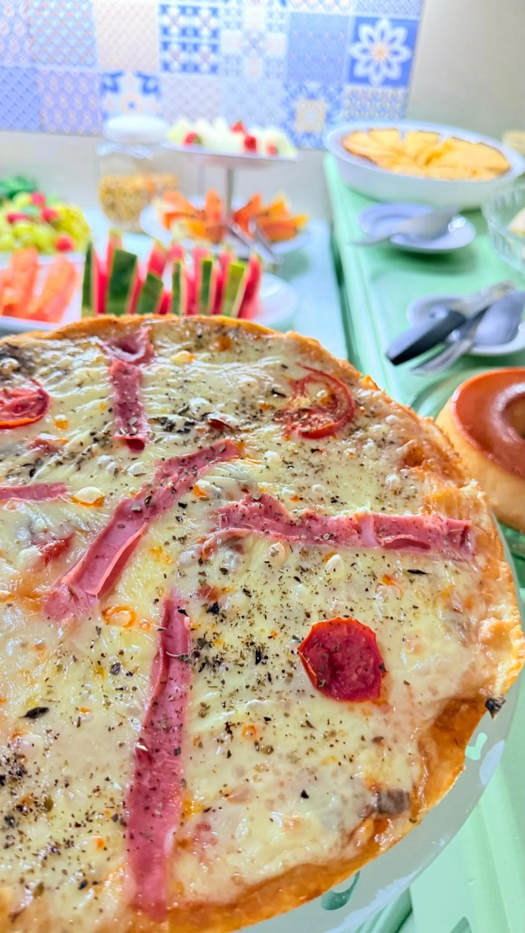 Breakfast in Pousada Cores Do Mar