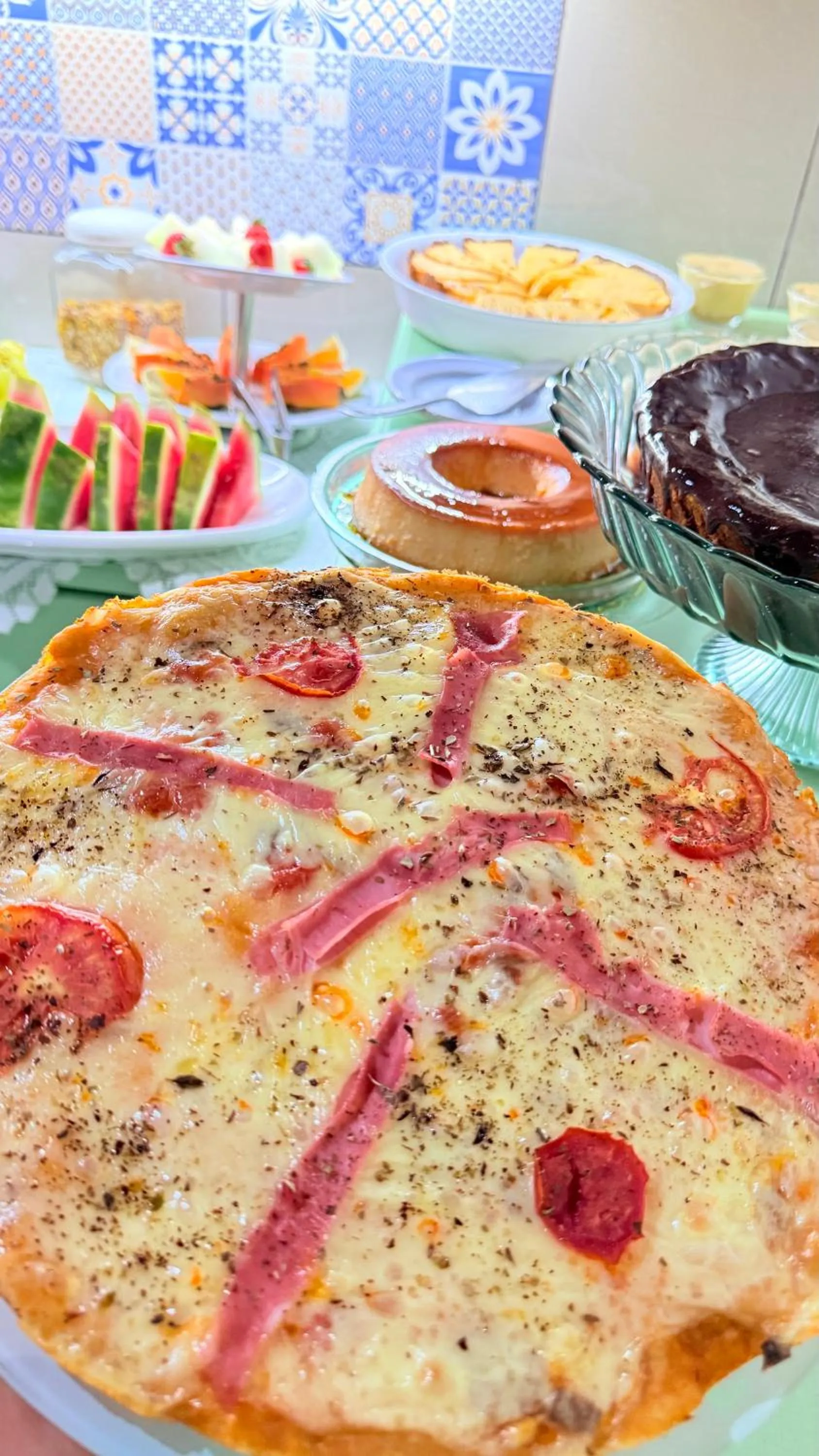 Breakfast in Pousada Cores Do Mar