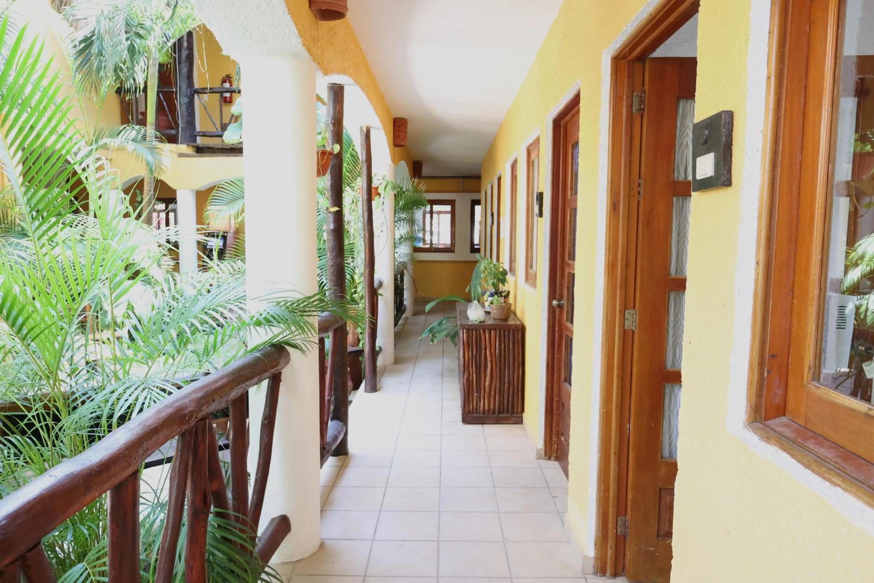 Property building in Hotel Bosque Caribe, 5th Av. zone