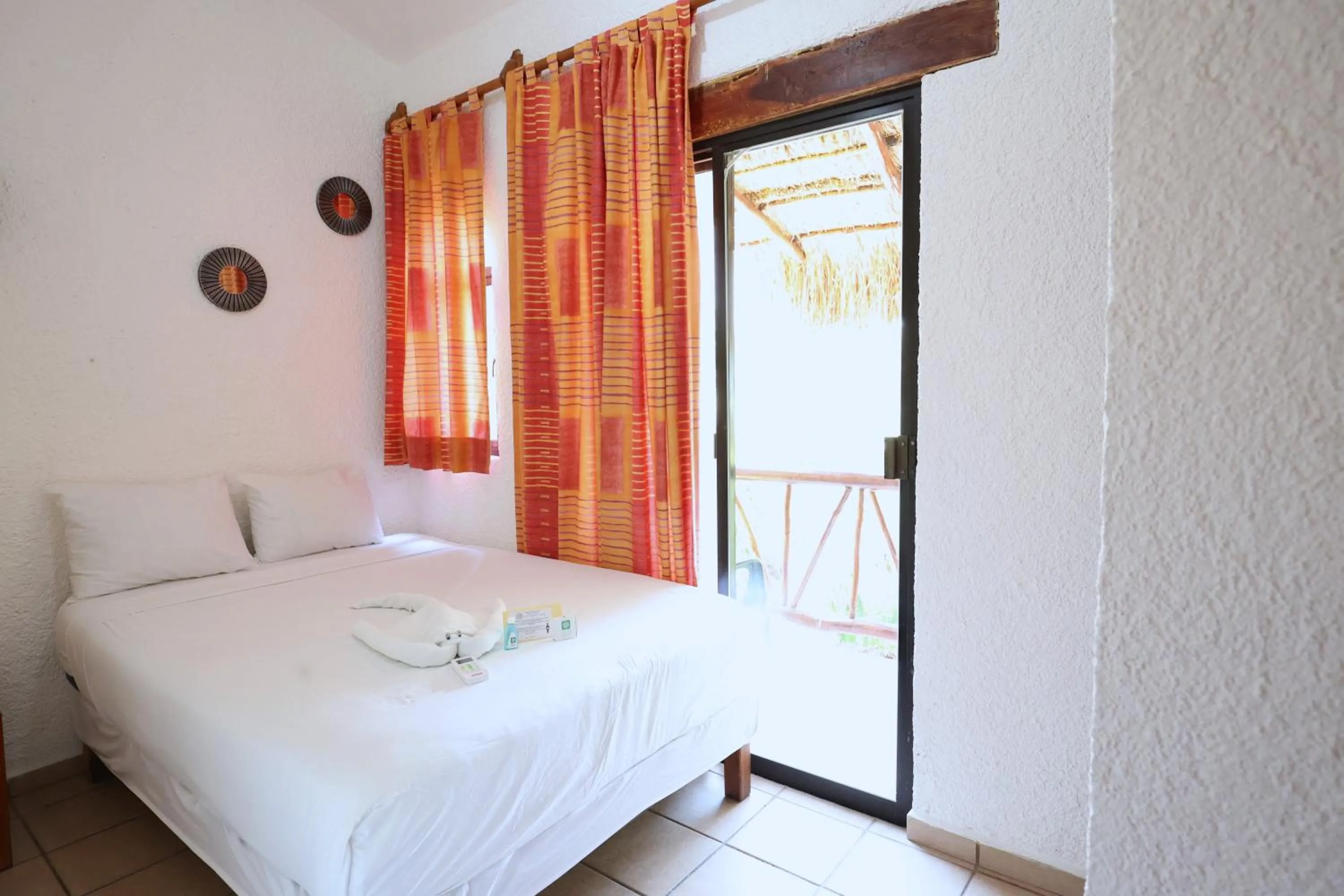 Bed in Hotel Bosque Caribe, 5th Av. zone