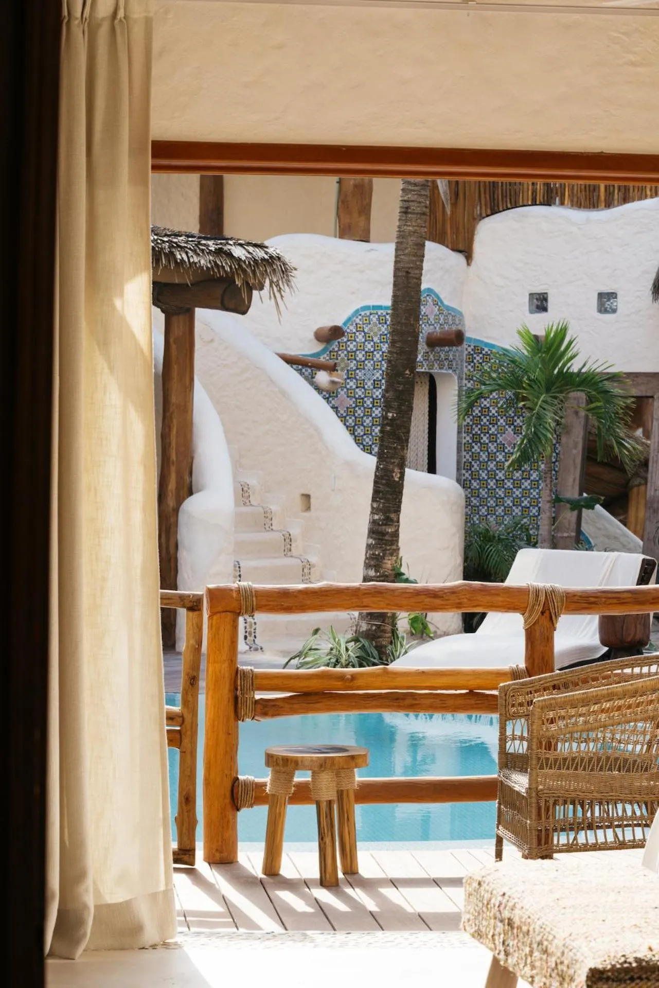 Pool view in Casa Las Tortugas Petit Beach Hotel & Spa