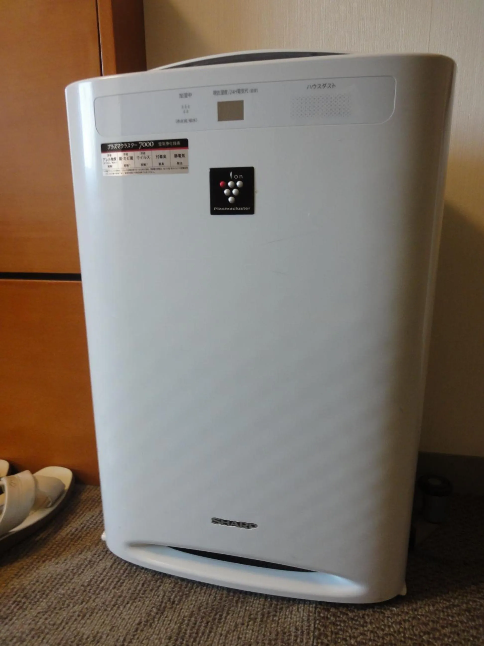 Decorative detail in Hotel Route-Inn Yokohama Bashamichi