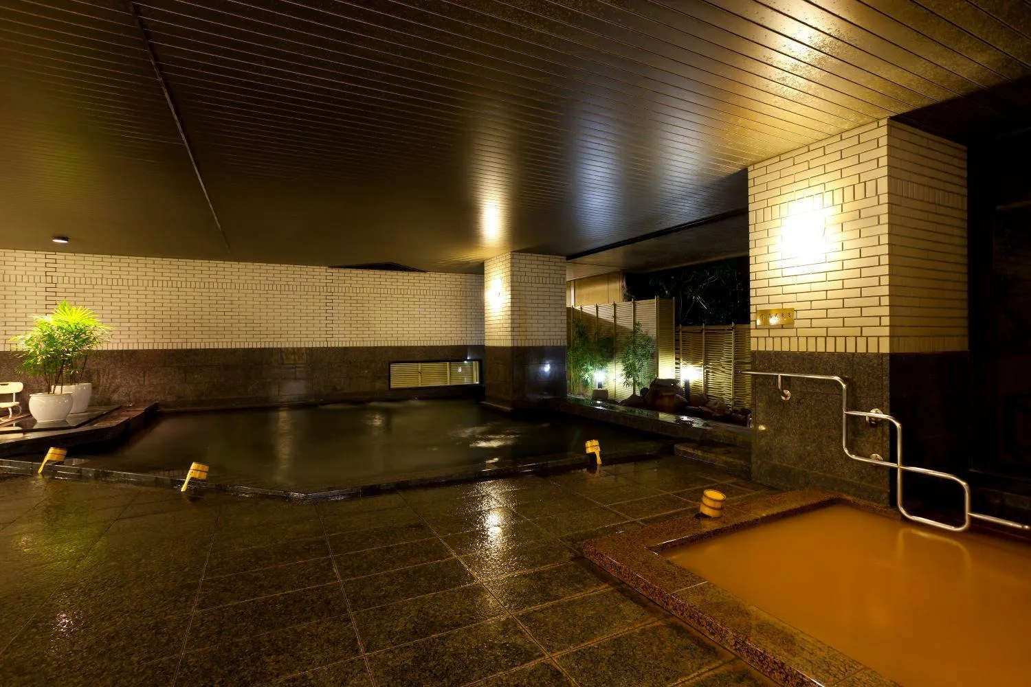 Hot Spring Bath in Kinzan