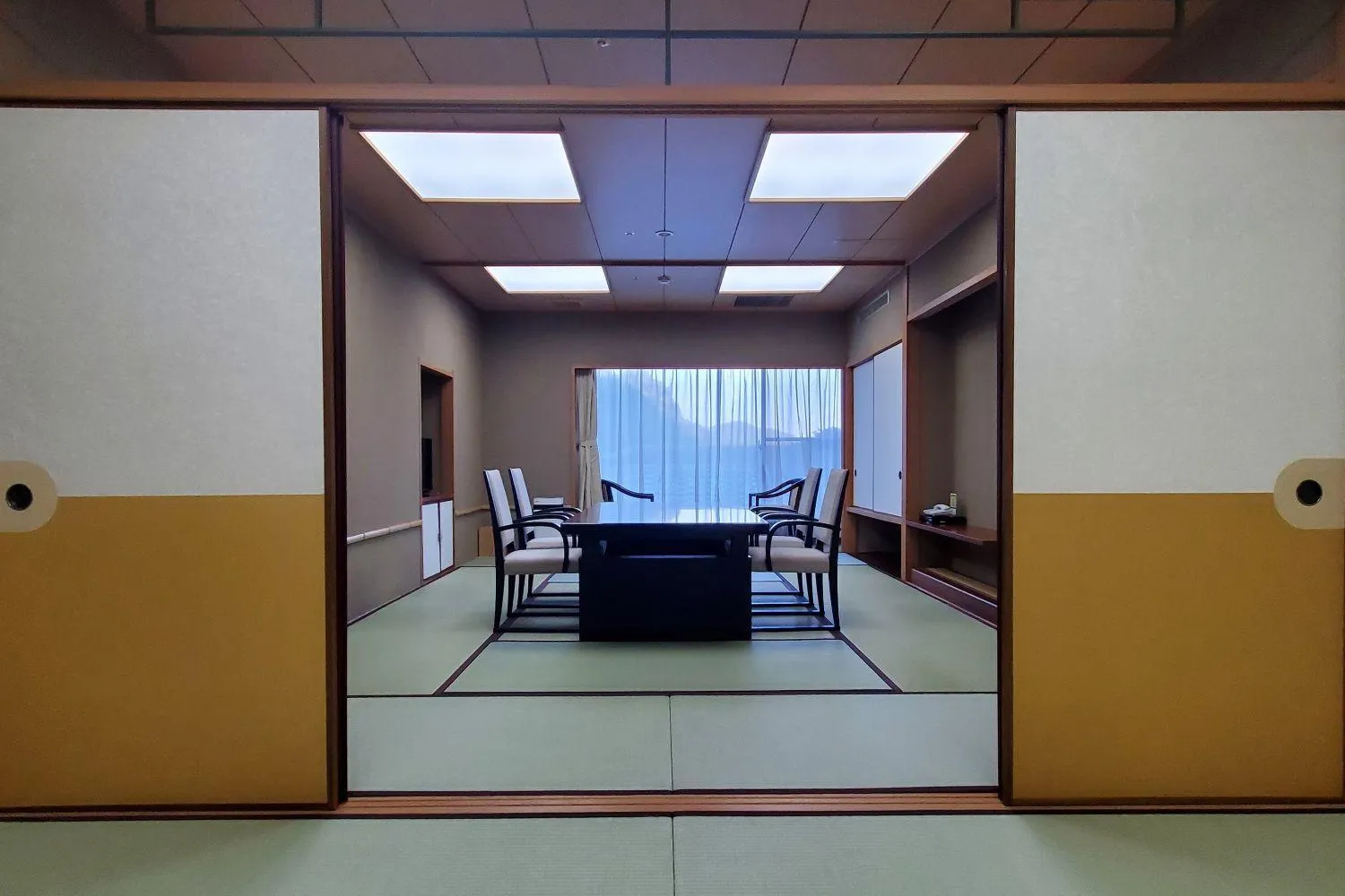 Dining area in Kinzan