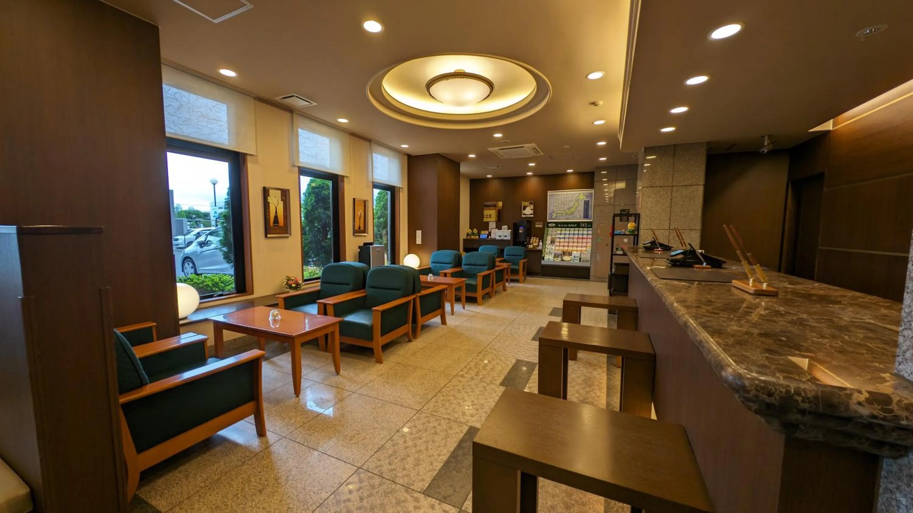 Lobby or reception in Hotel Route-Inn Towada