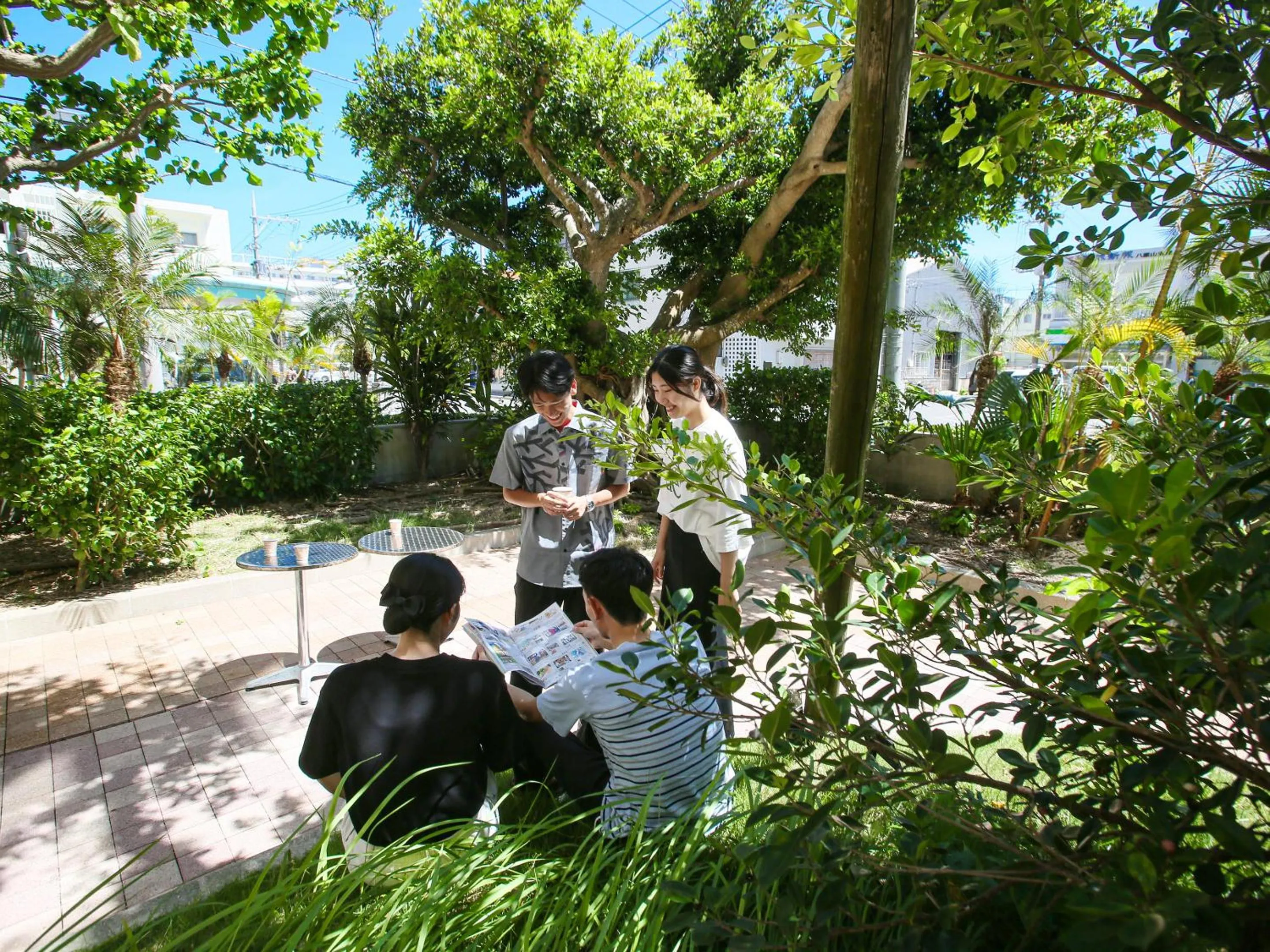 Garden in Route Inn Grantia Ishigaki