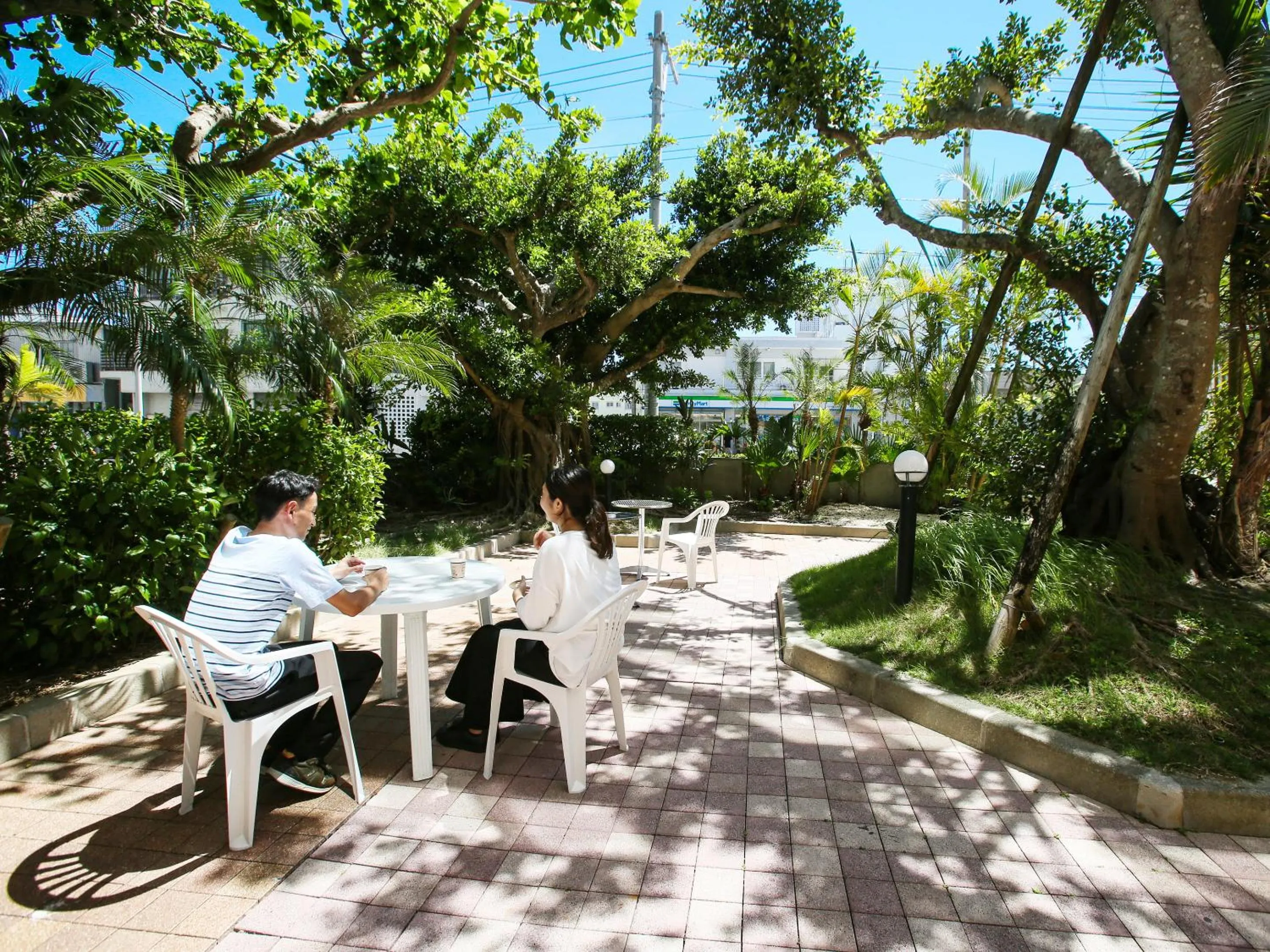 Balcony/Terrace in Route Inn Grantia Ishigaki