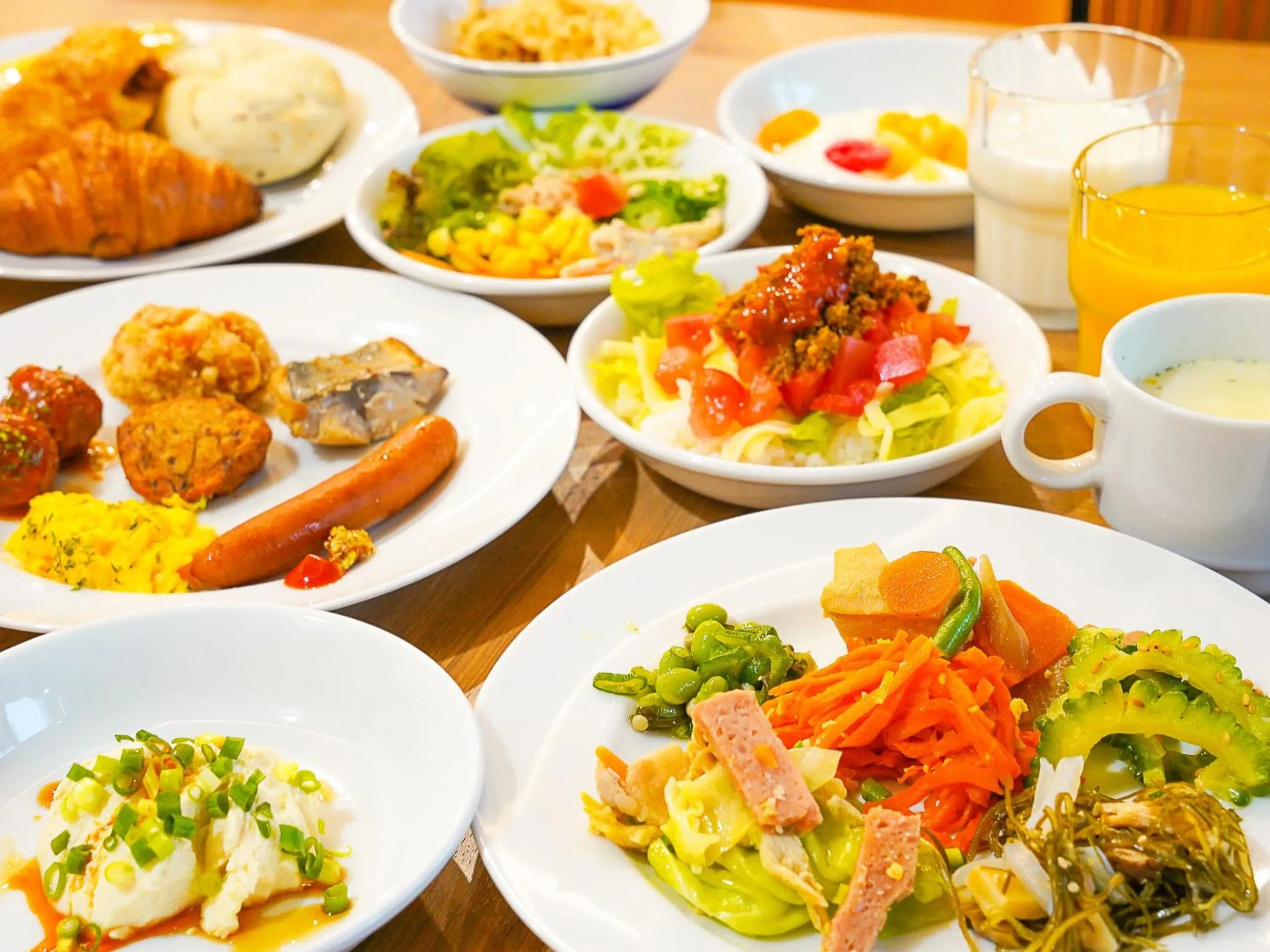 Breakfast in Route Inn Grantia Ishigaki