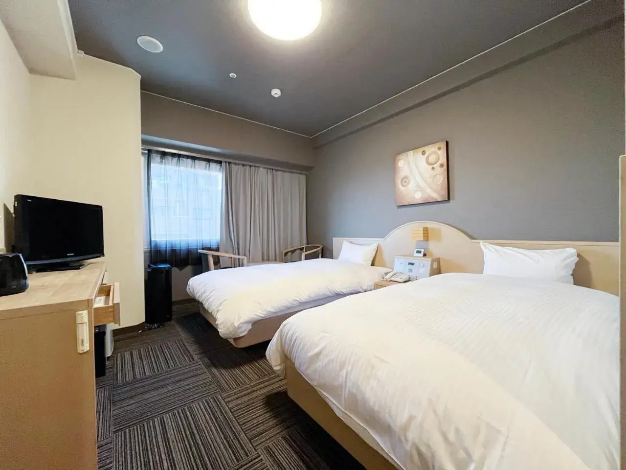 Twin Room - single occupancy - Smoking in Hotel Route-Inn Tokyo Asagaya Twin Room - single occupancy - Smoking in Hotel Route-Inn Tokyo Asagaya