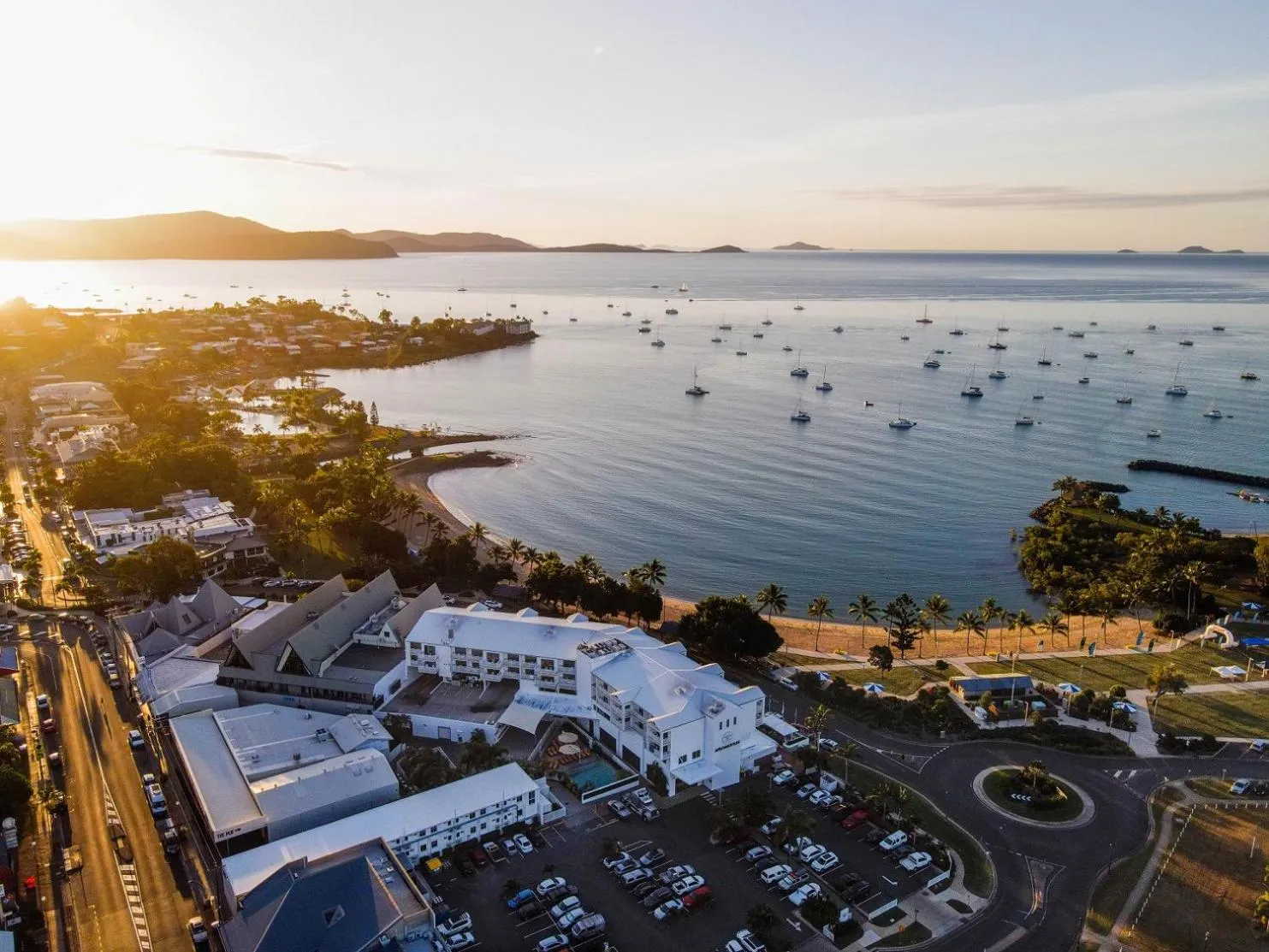 Bird's eye view in Airlie Beach Hotel