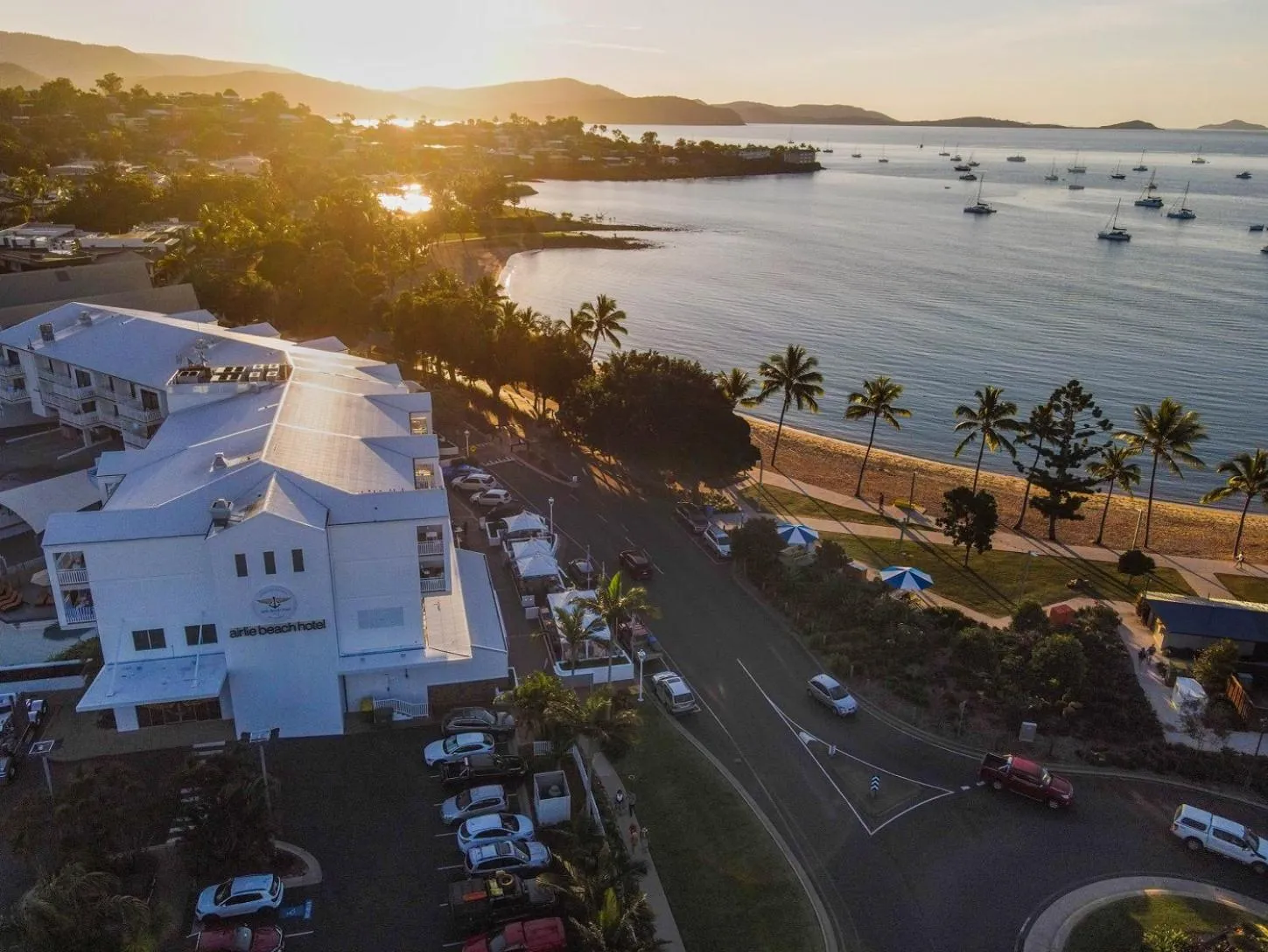 Bird's eye view in Airlie Beach Hotel