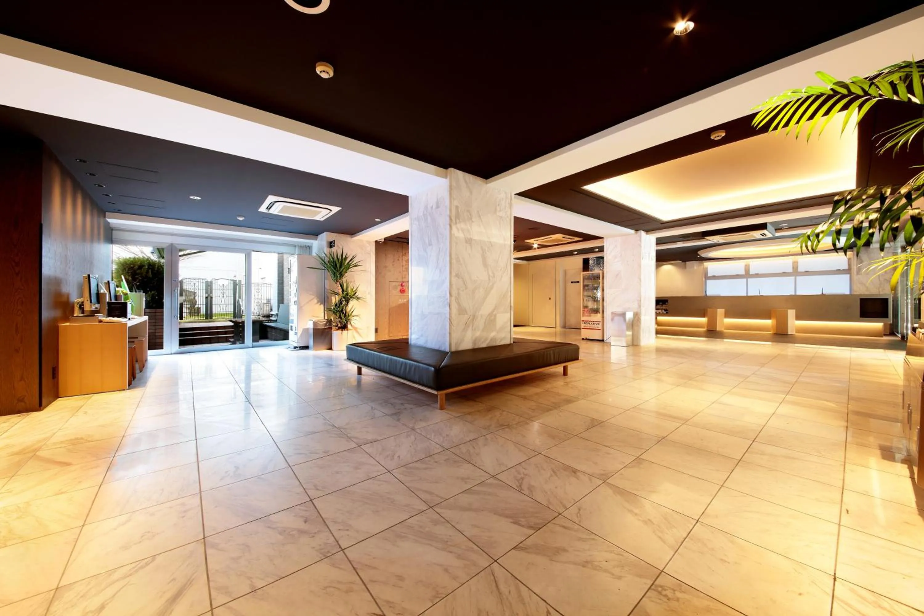 Lobby or reception in Hotel Asia Center of Japan
