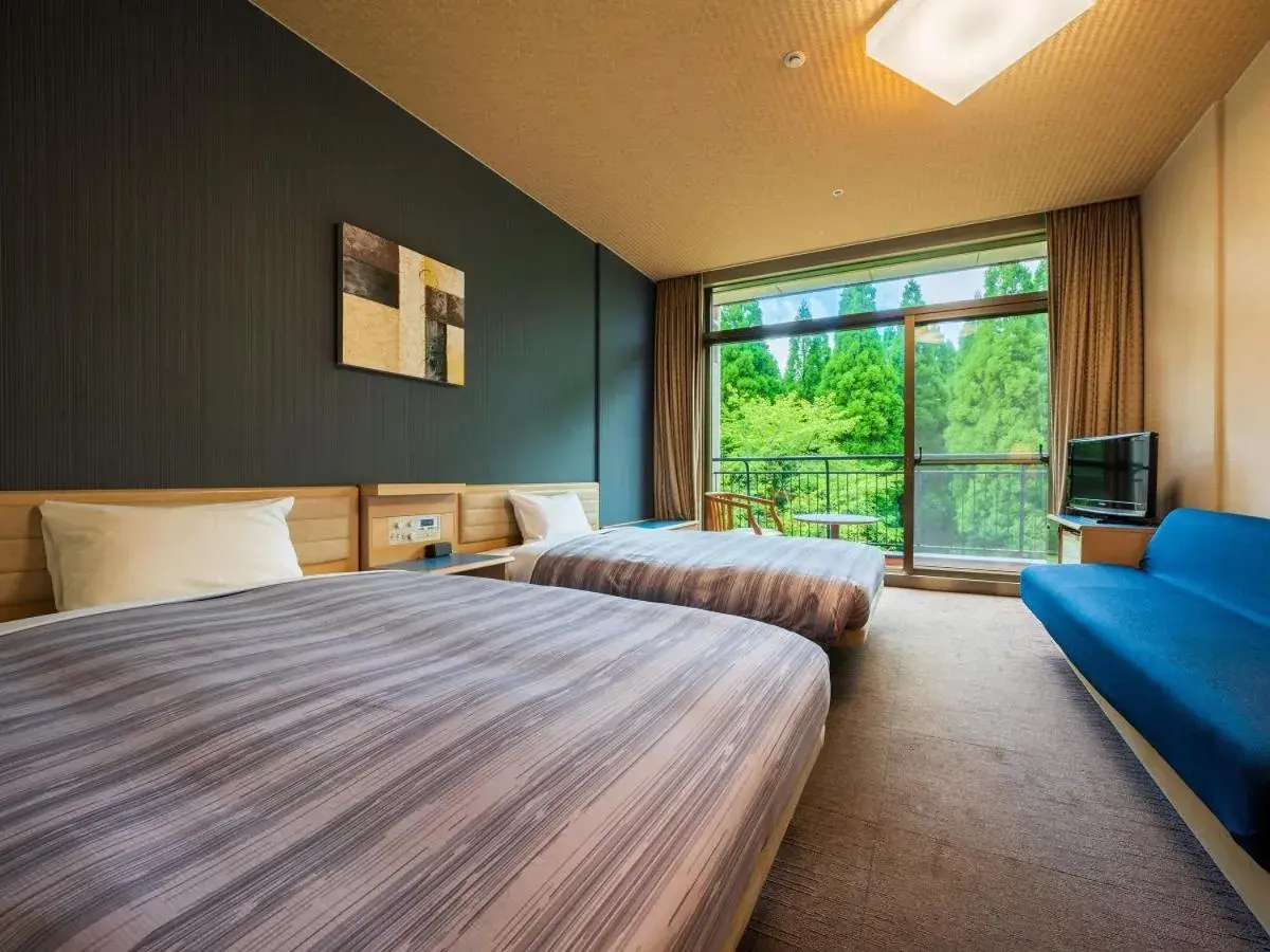 Twin Room - single occupancy - Non-Smoking in Aso Resort Grandvrio Hotel Twin Room - single occupancy - Non-Smoking in Aso Resort Grandvrio Hotel