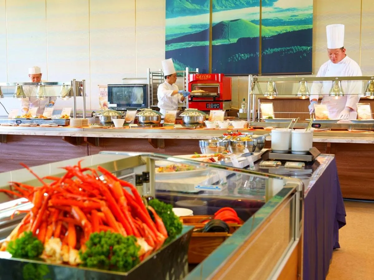 Dinner in Aso Resort Grandvrio Hotel